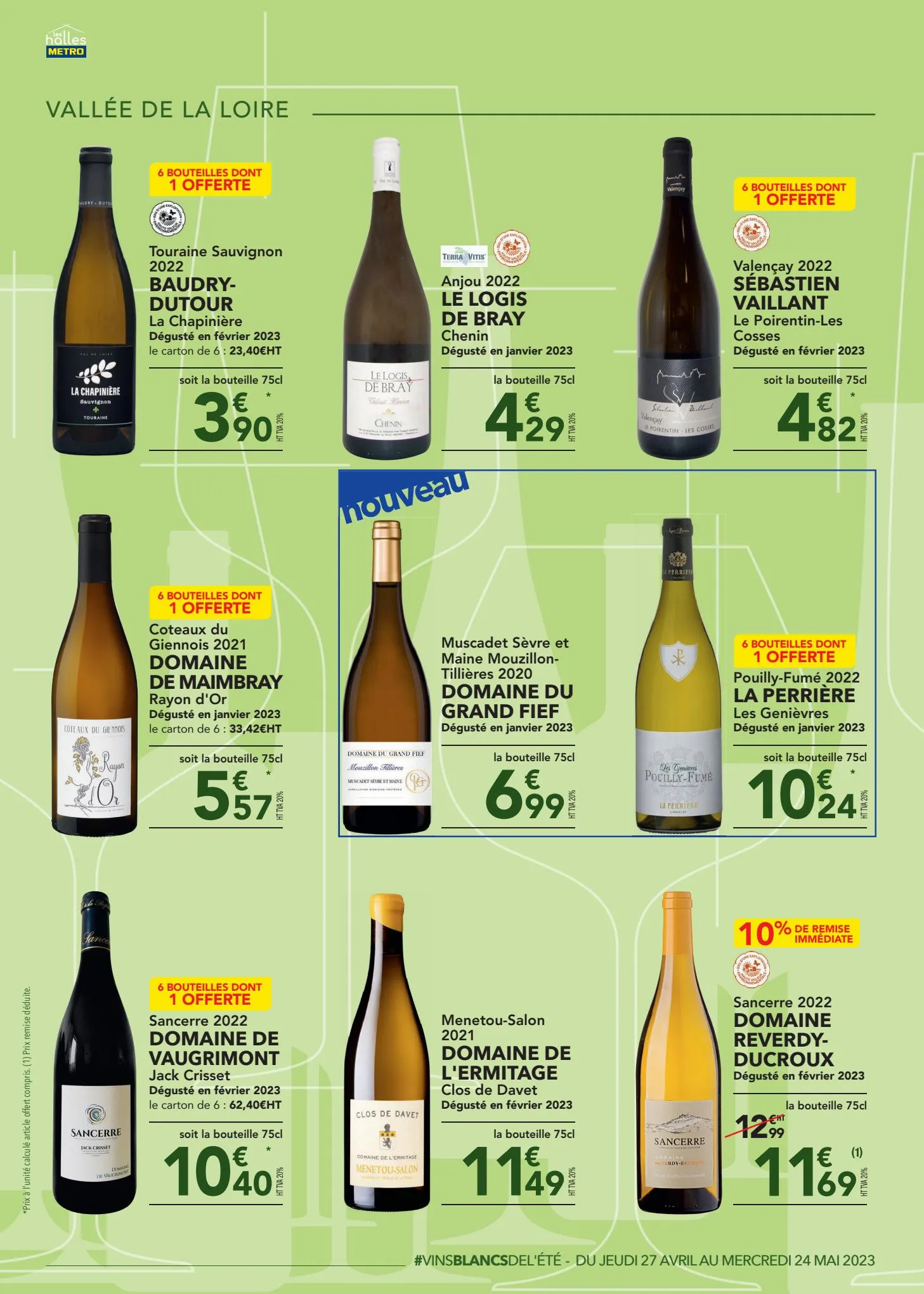 Catalogue Metro Vins blancs, page 00002
