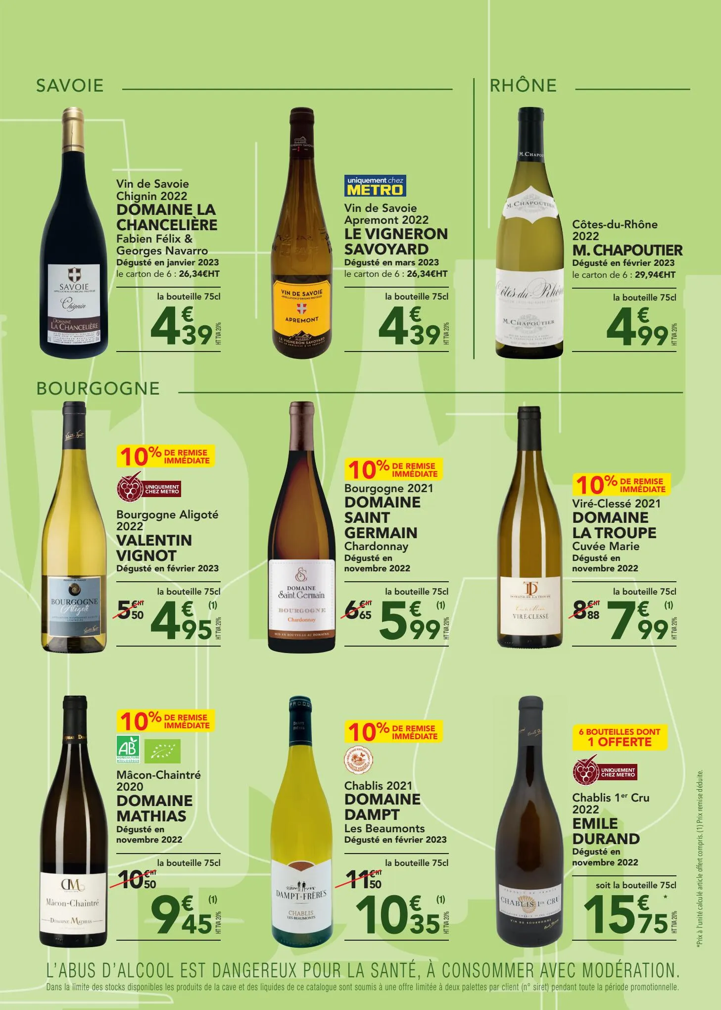 Catalogue Metro Vins blancs, page 00003