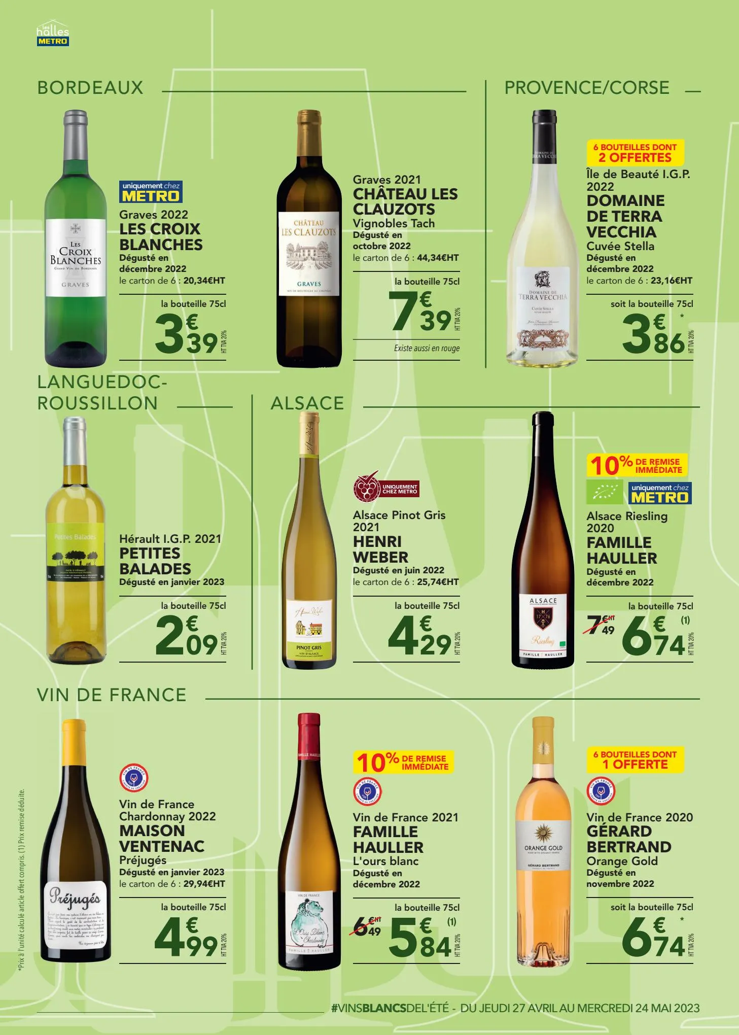 Catalogue Metro Vins blancs, page 00004