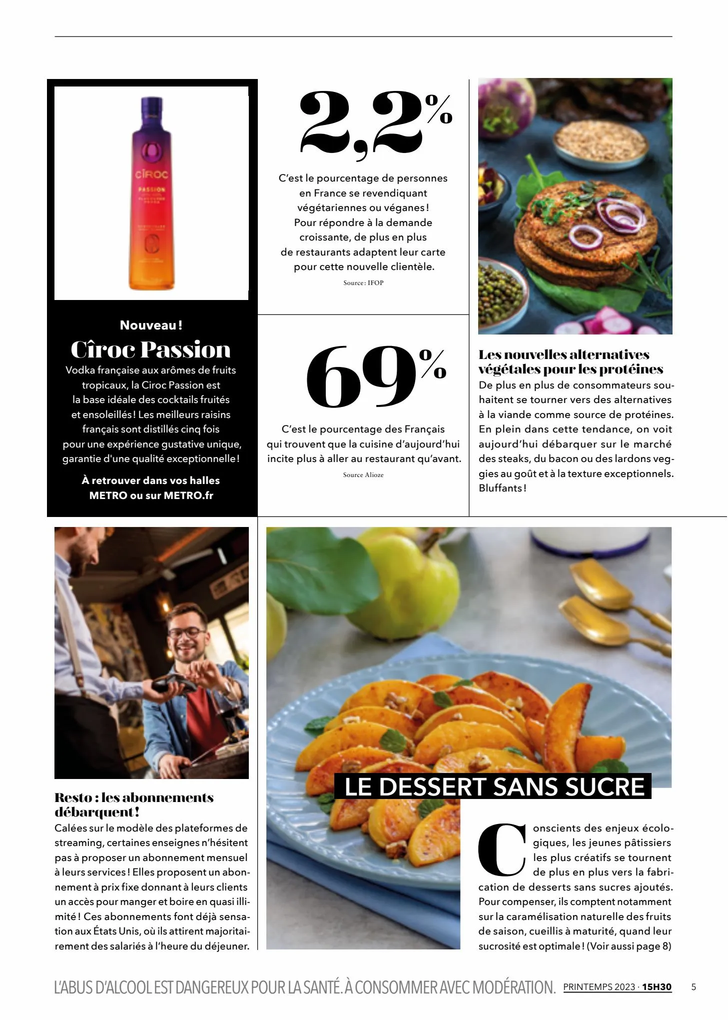 Catalogue Metro Magazine 15h30 N°5, page 00005