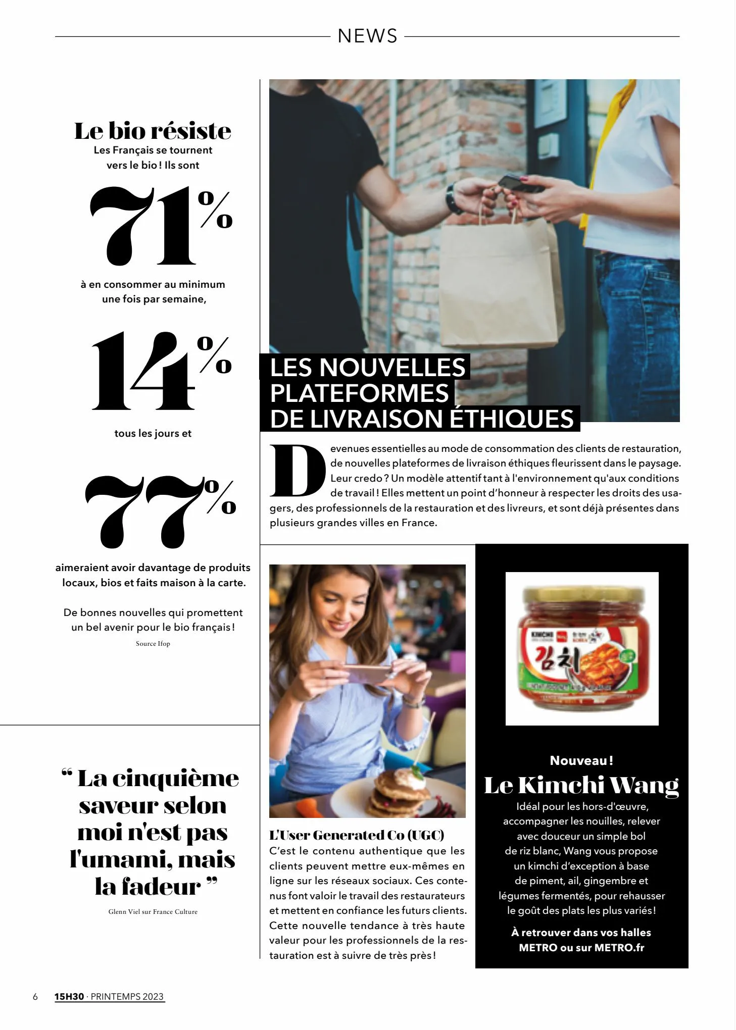 Catalogue Metro Magazine 15h30 N°5, page 00006