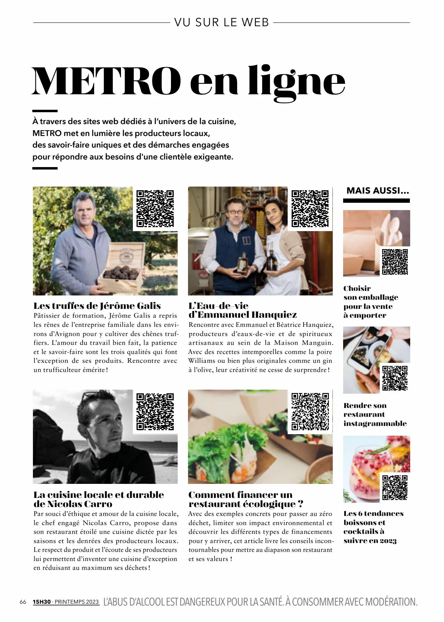 Catalogue Metro Magazine 15h30 N°5, page 00066