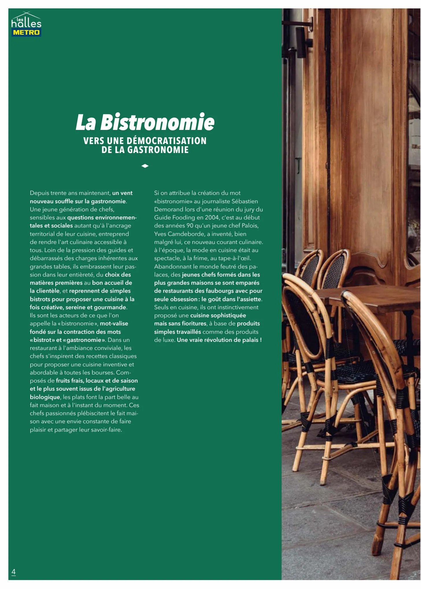 Catalogue La bistronomie 2023, page 00004