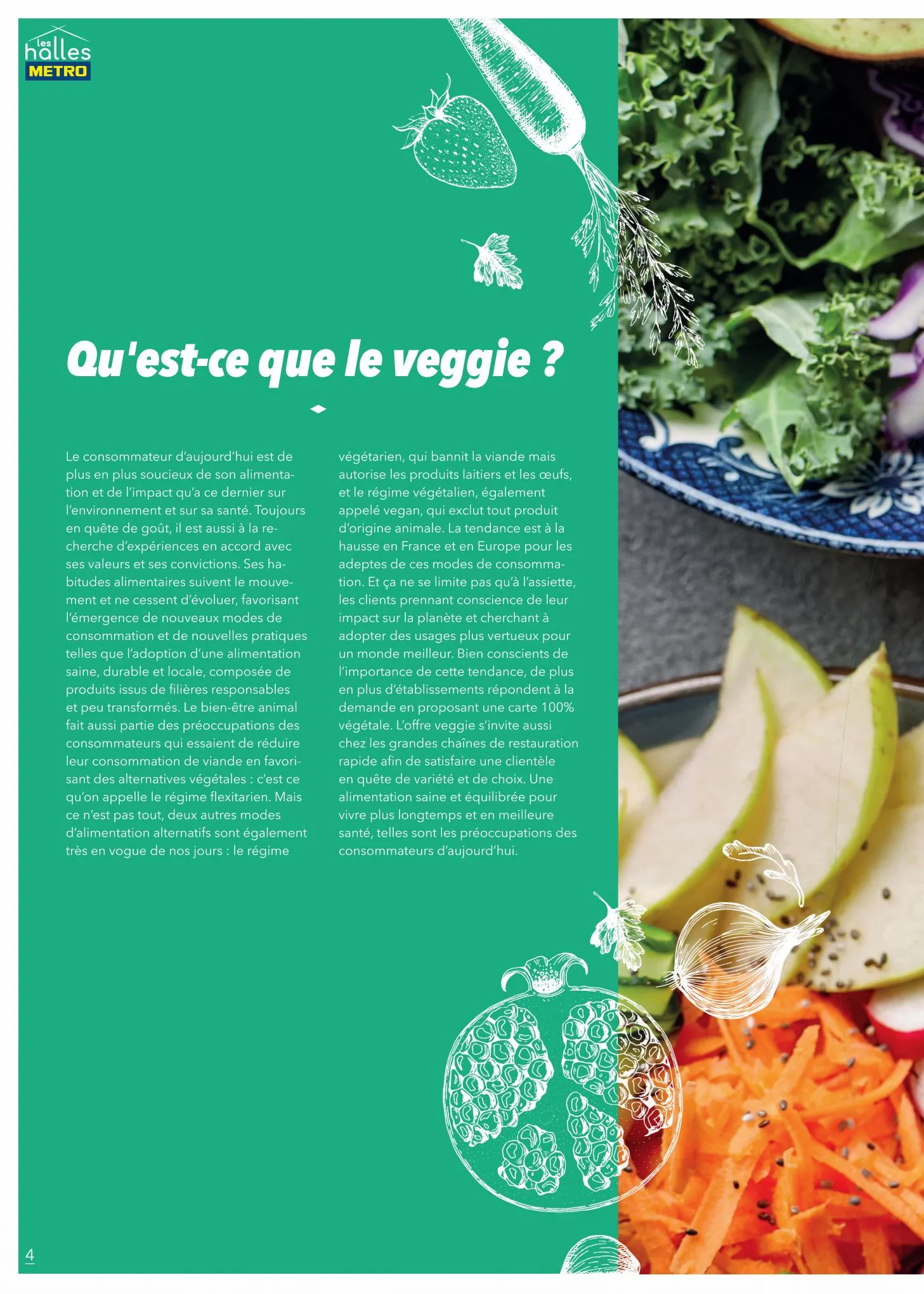 Catalogue Metro GUIDE TENDANCE VEGGIE, page 00004