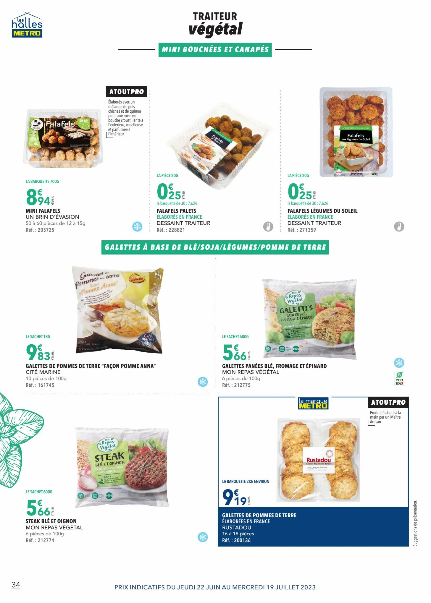 Catalogue Metro GUIDE TENDANCE VEGGIE, page 00034