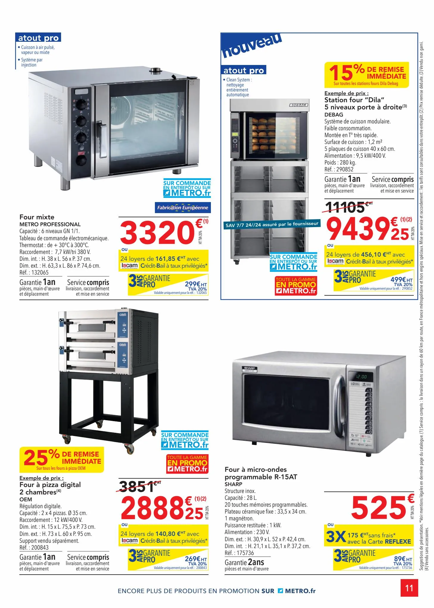 Catalogue Metro SELECTION PROMO EQUIPEMENT, page 00011