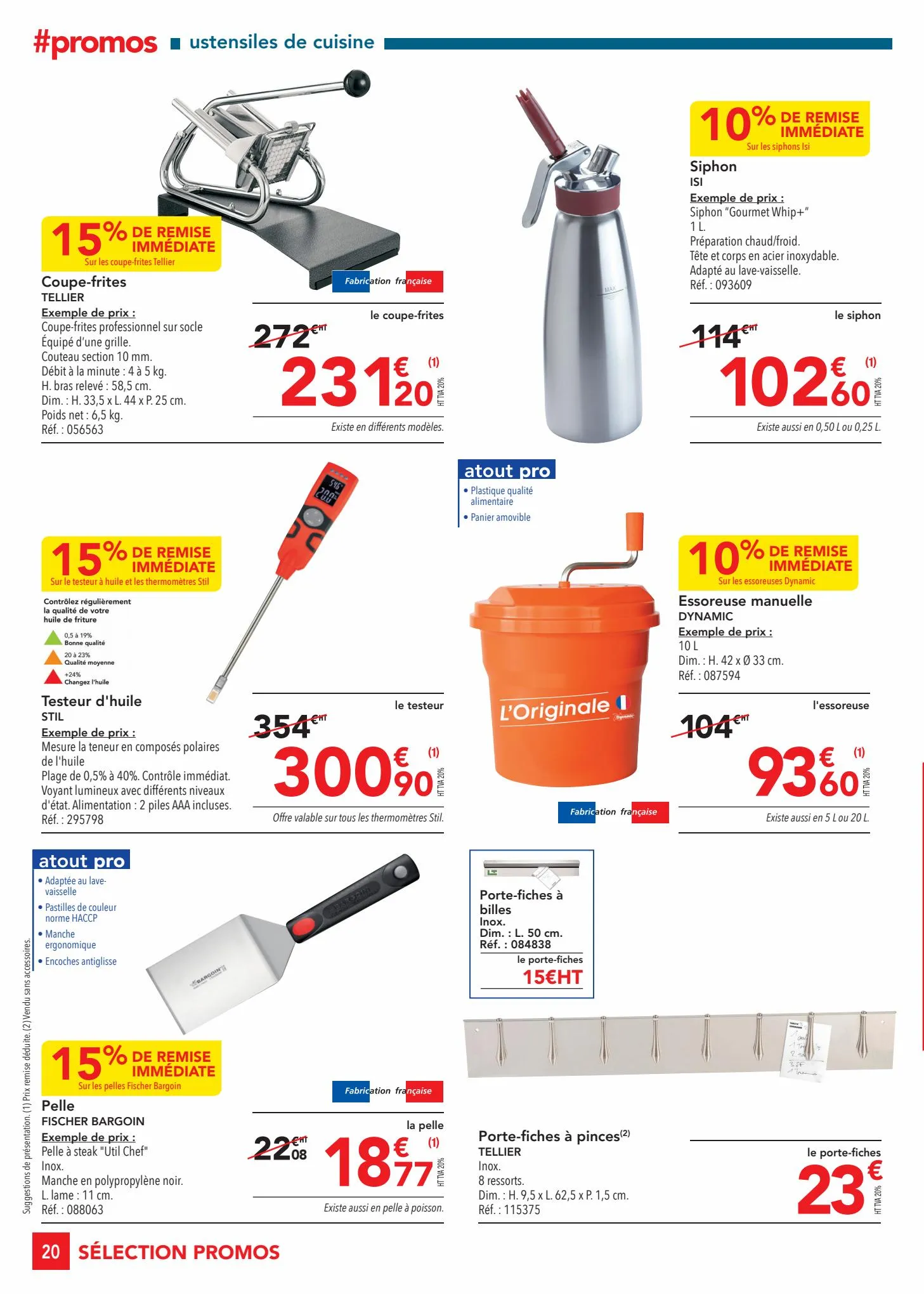 Catalogue Metro SELECTION PROMO EQUIPEMENT, page 00020