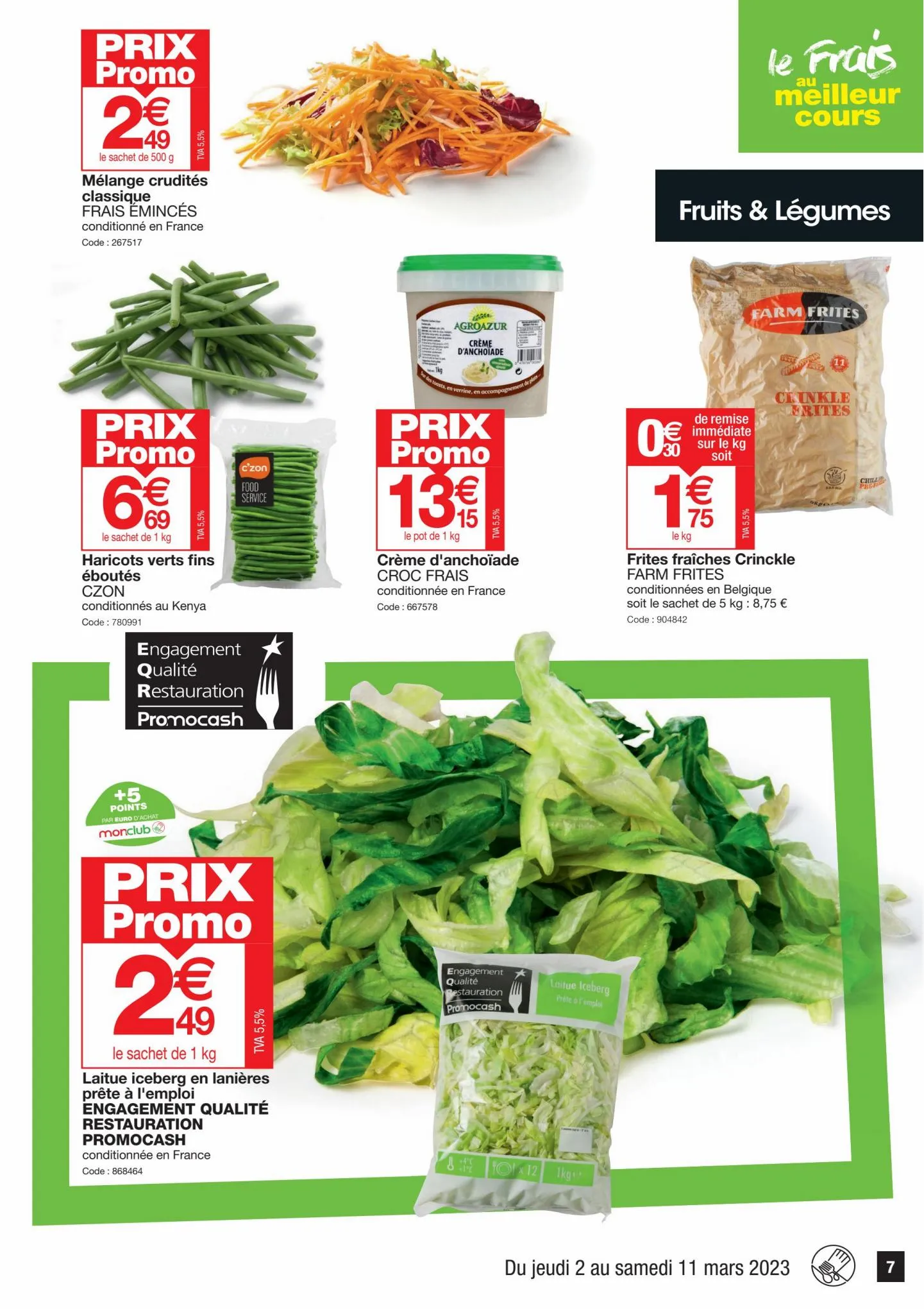 Catalogue VOS PROMOS DU 2 AU 11 MARS 2023, page 00007