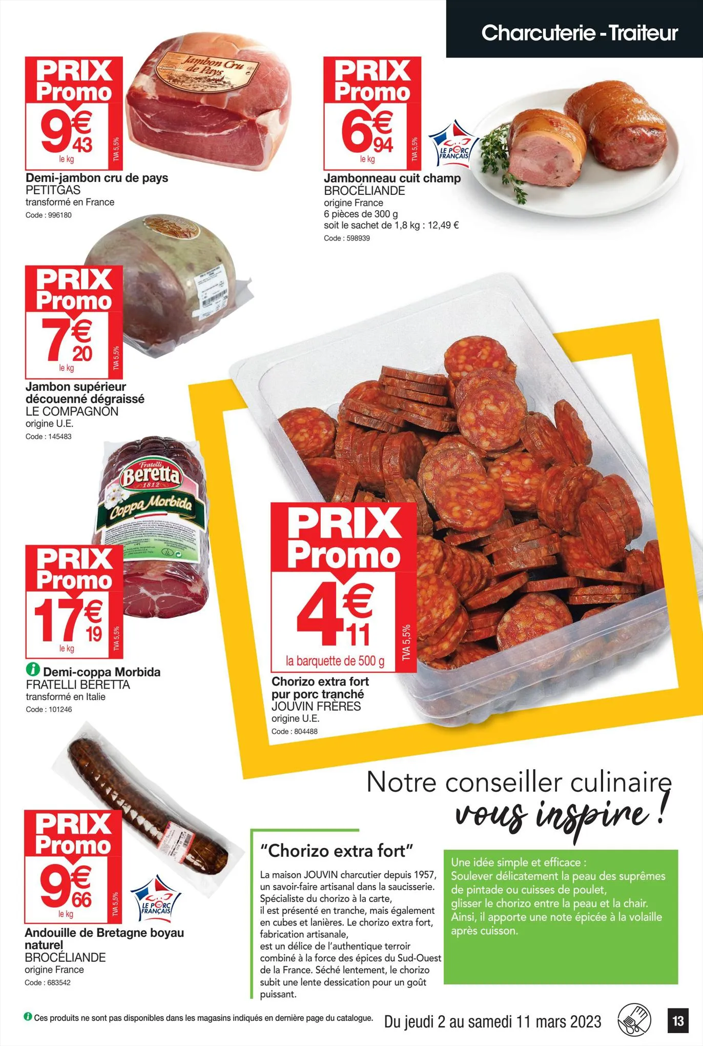 Catalogue VOS PROMOS, page 00013