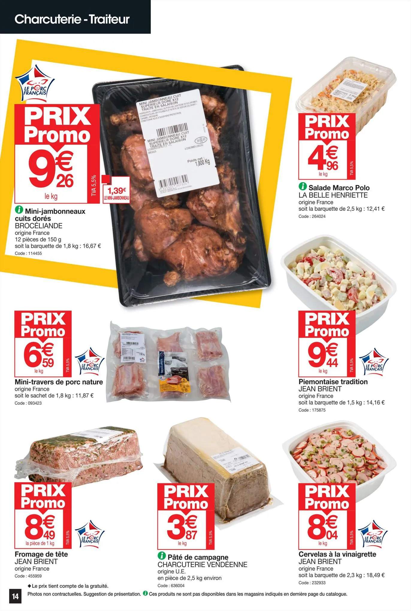 Catalogue VOS PROMOS, page 00014