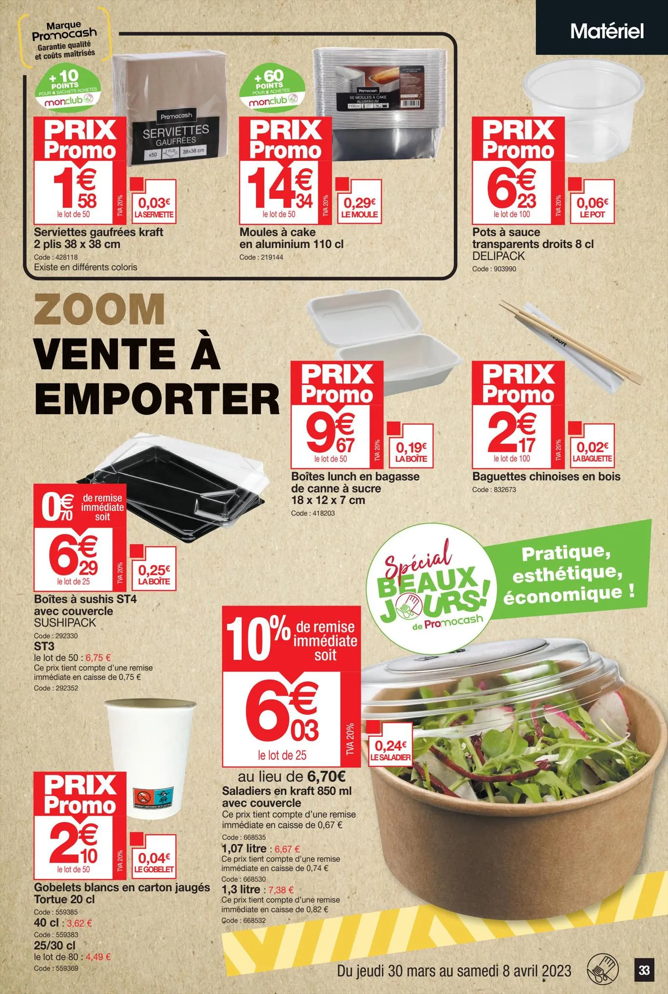 Catalogue VOS PROMOS BEAUX JOURS, page 00033