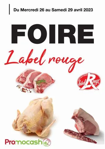 Catalogue Promocash-FOIRE LABEL ROUGE