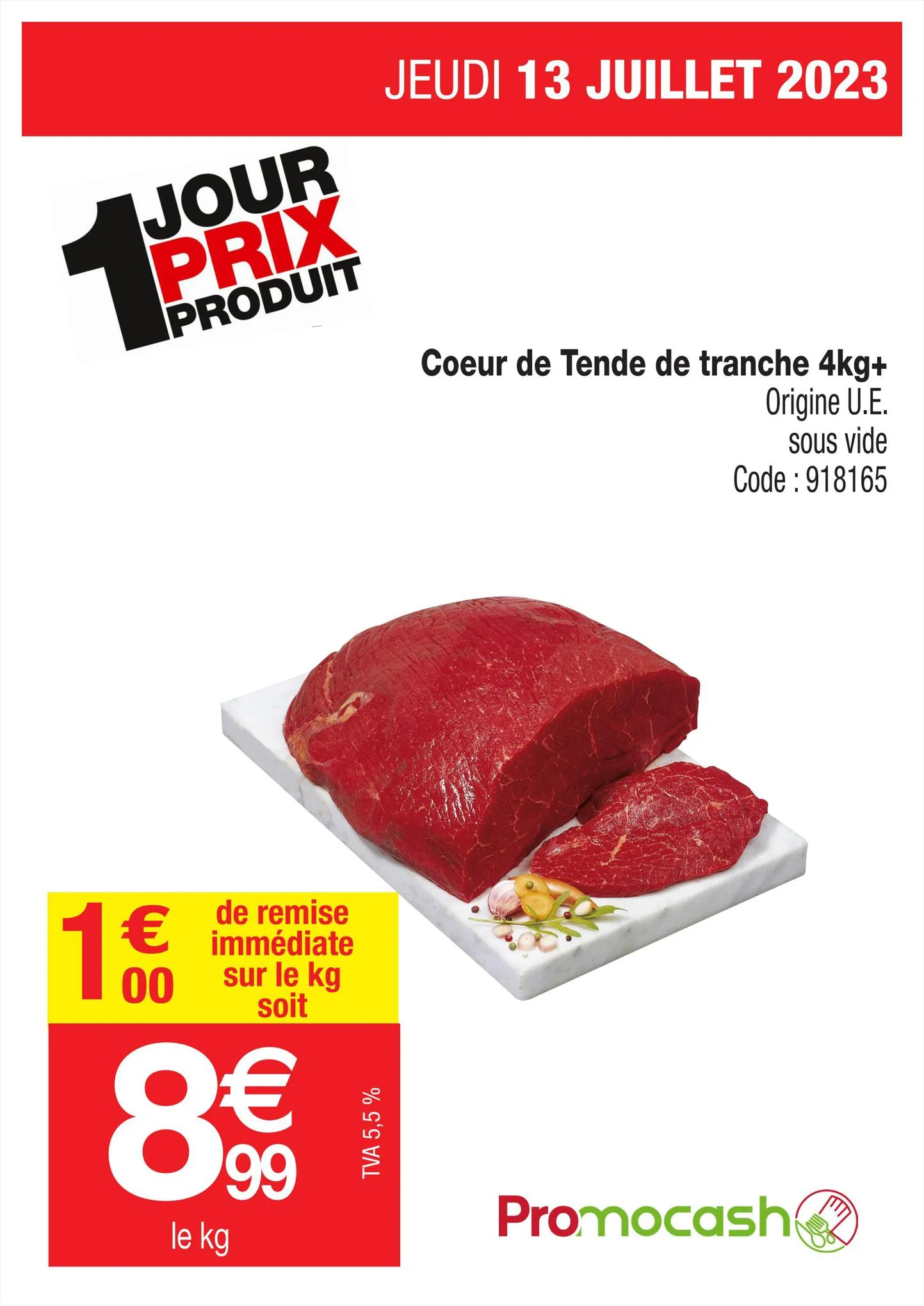 Catalogue COEUR DE TENDE DE TRANCHE UE, page 00001