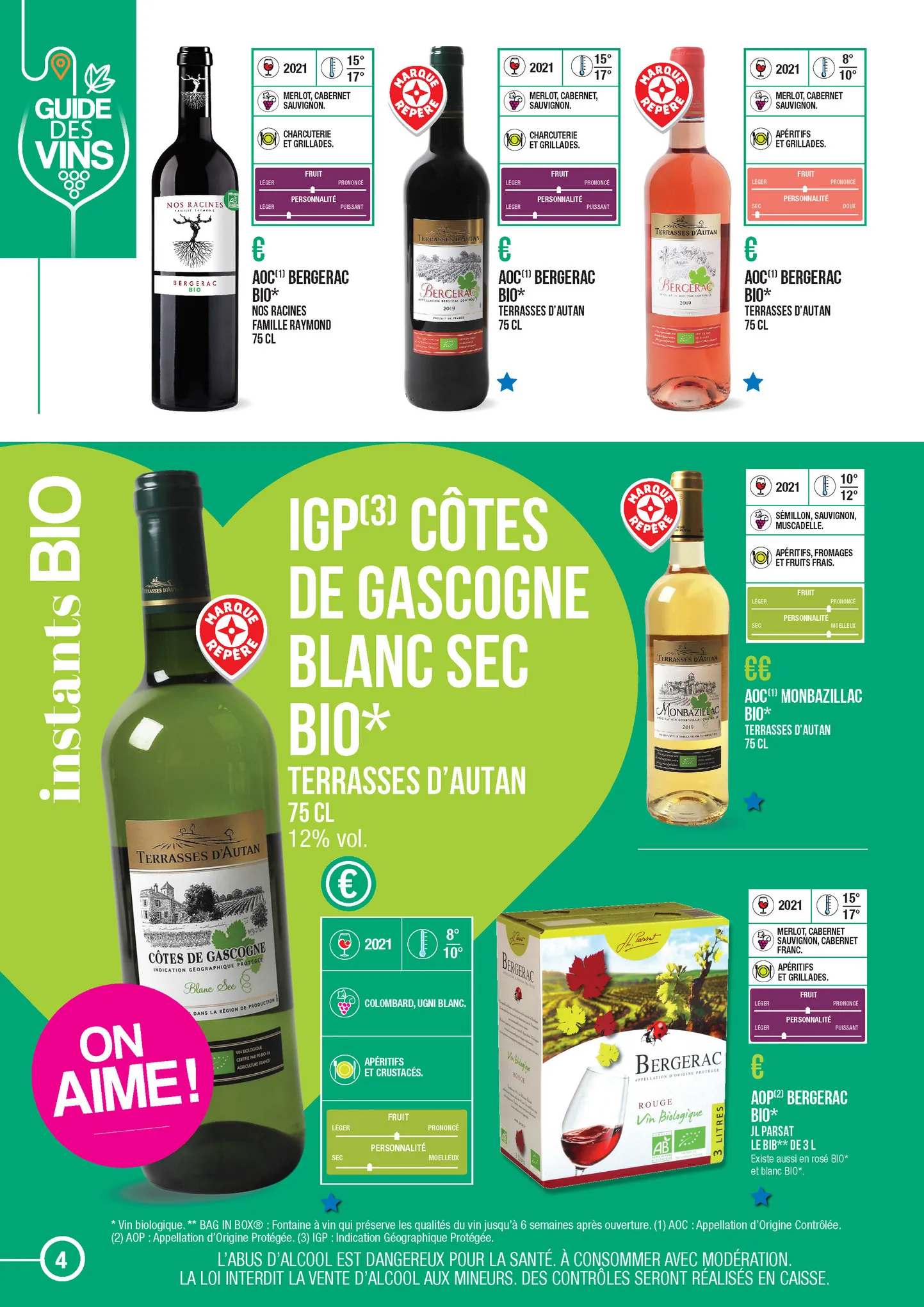 Catalogue Guide des vins, page 00004