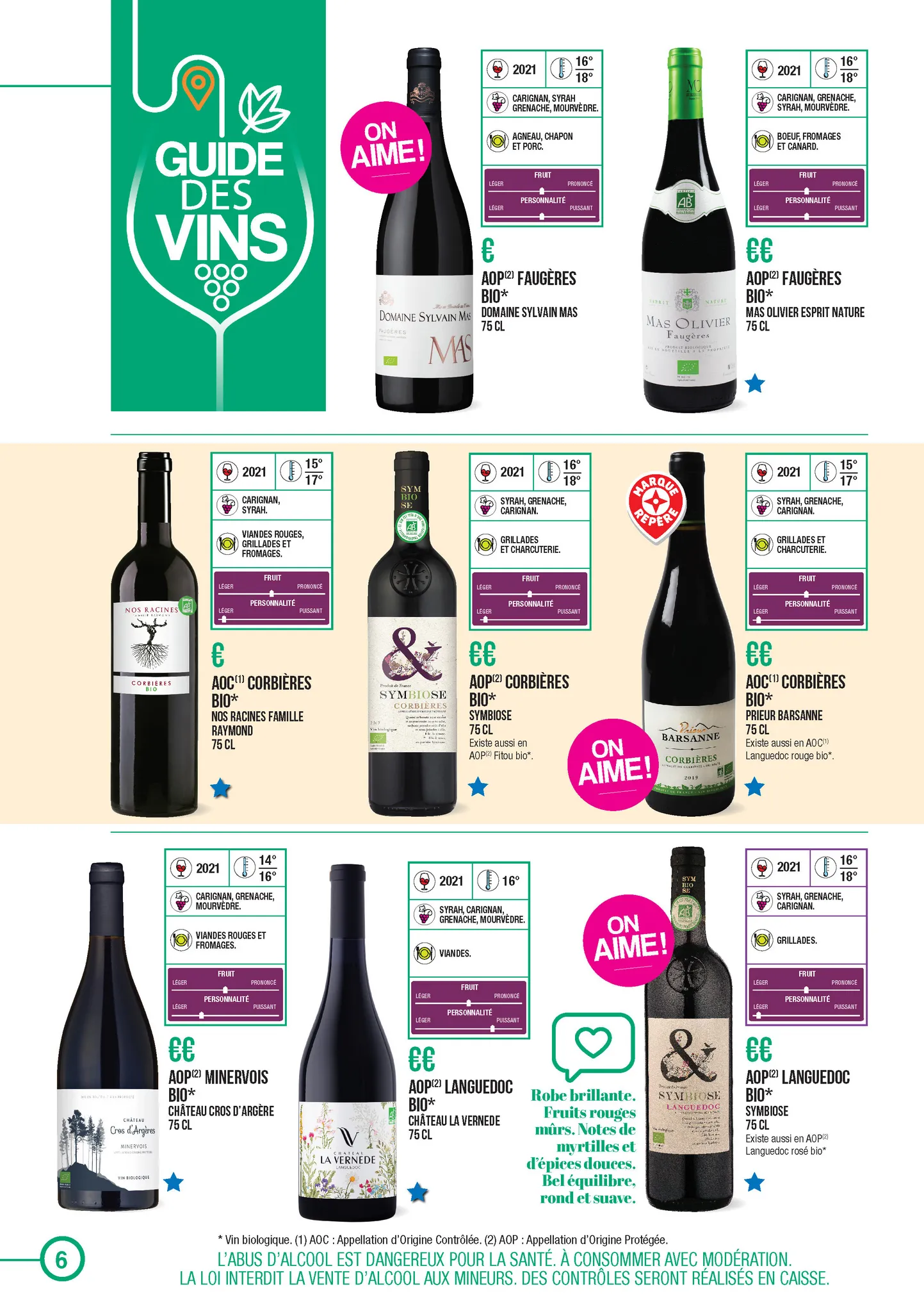 Catalogue Guide des vins, page 00006