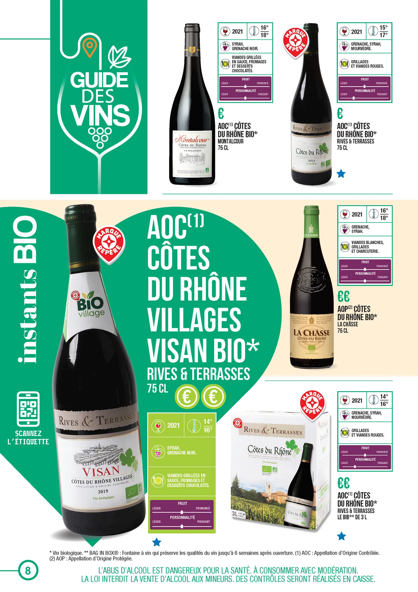 Catalogue Guide des vins, page 00008