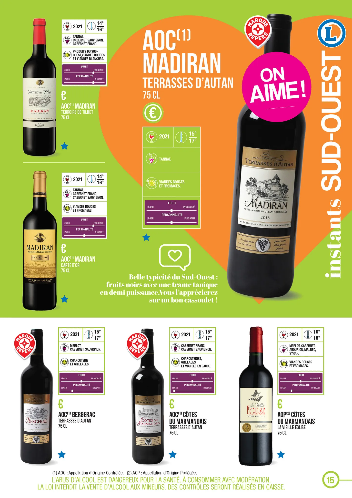 Catalogue Guide des vins, page 00015