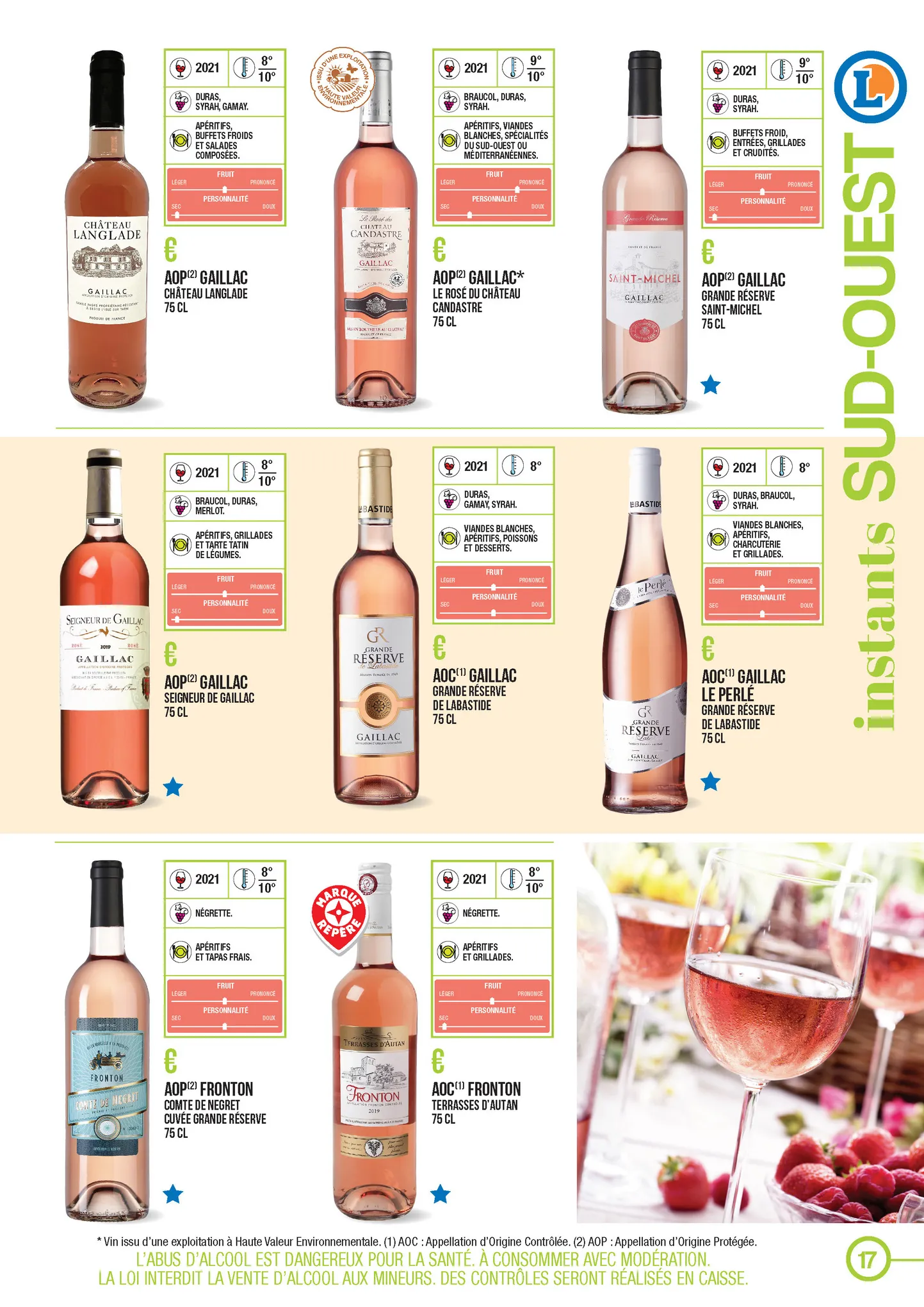 Catalogue Guide des vins, page 00017