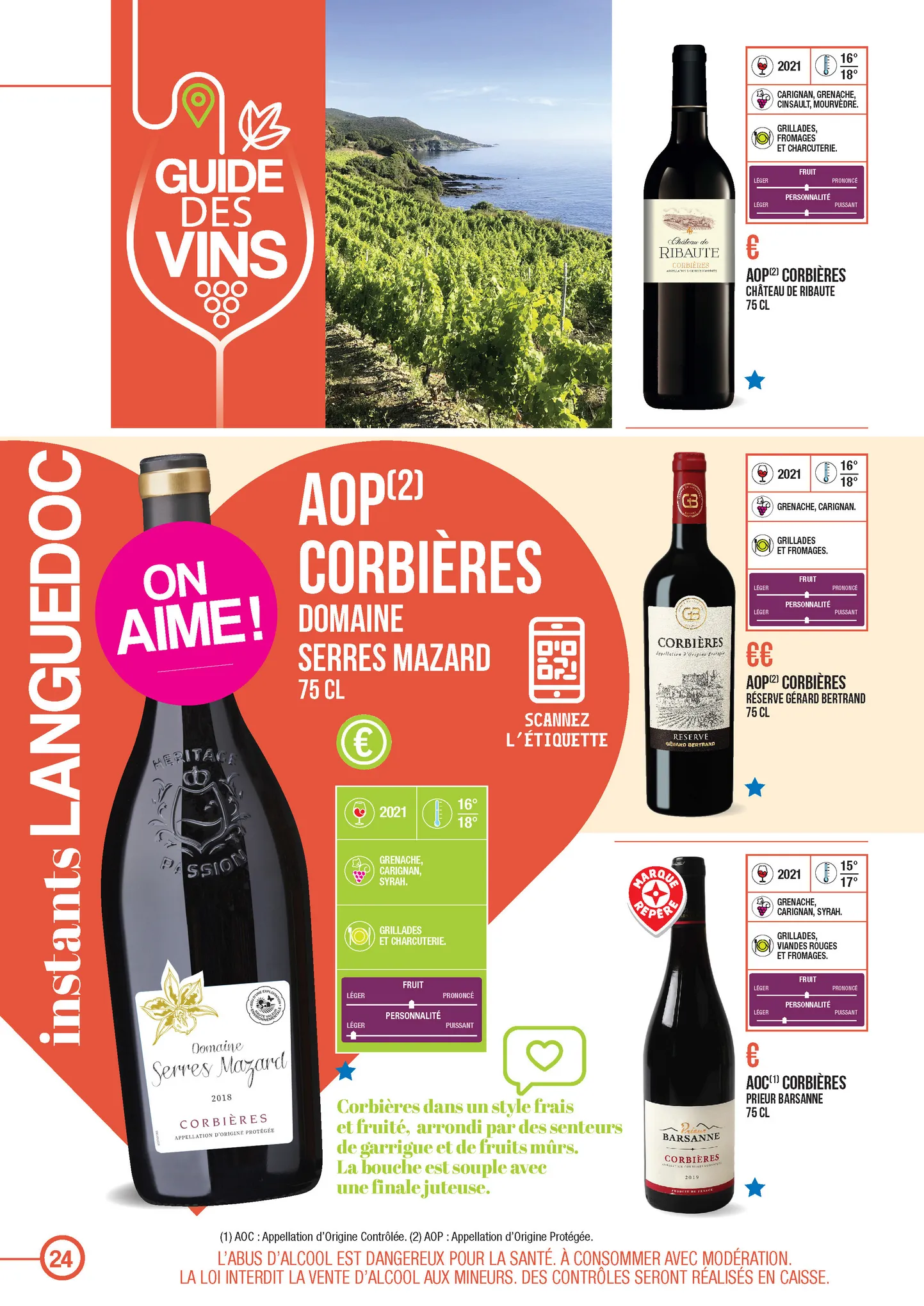 Catalogue Guide des vins, page 00024