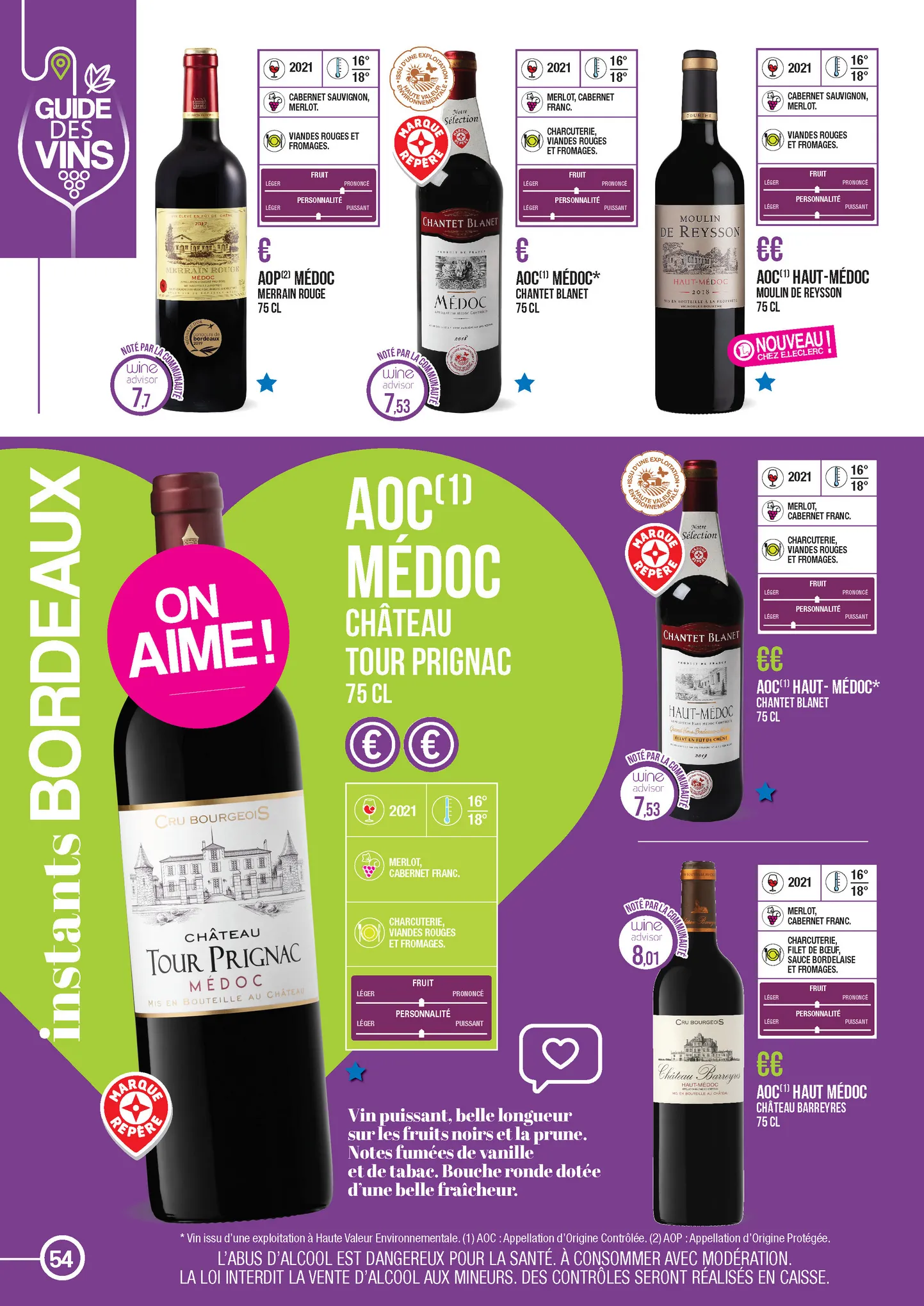 Catalogue Guide des vins, page 00054