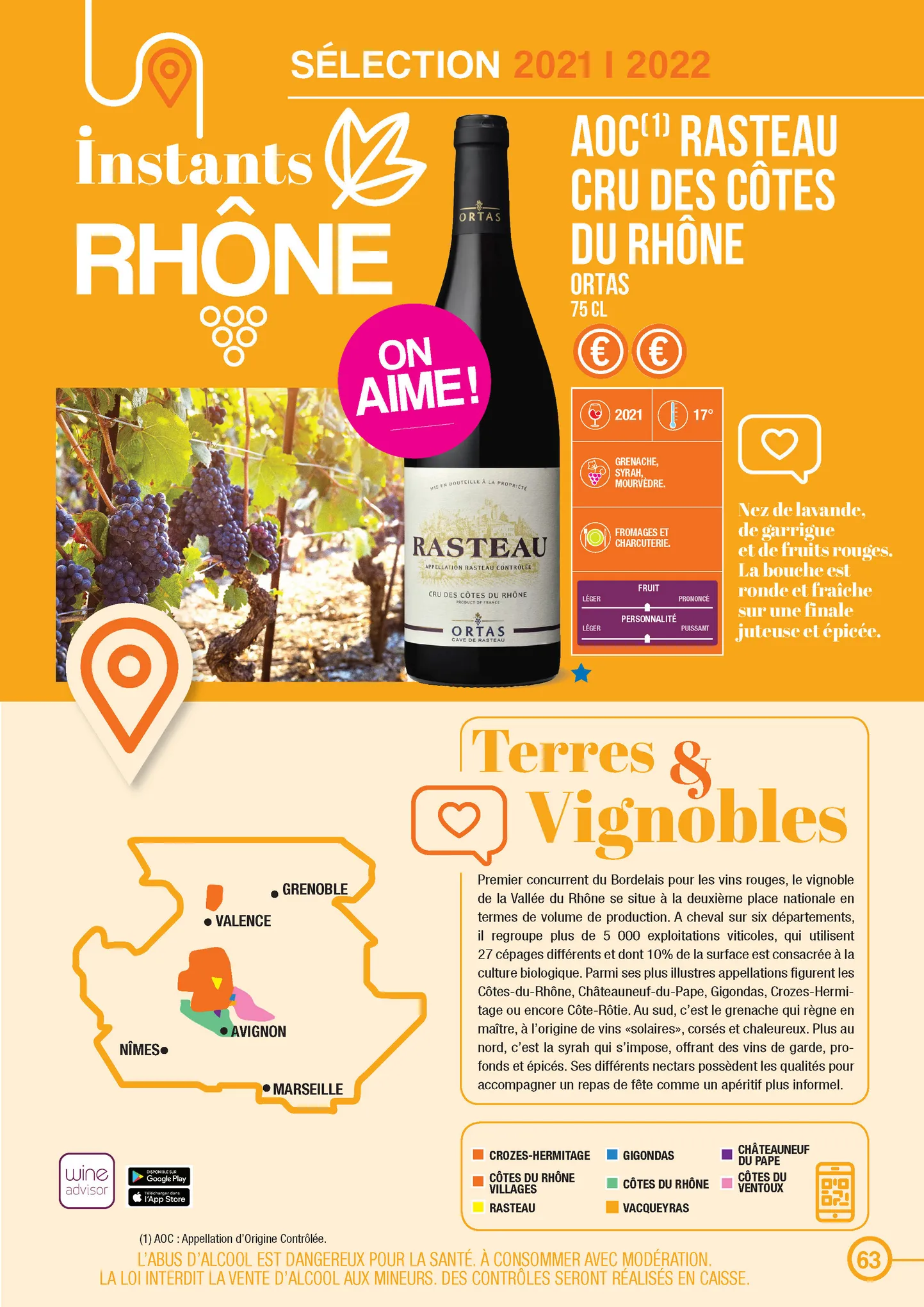 Catalogue Guide des vins, page 00063