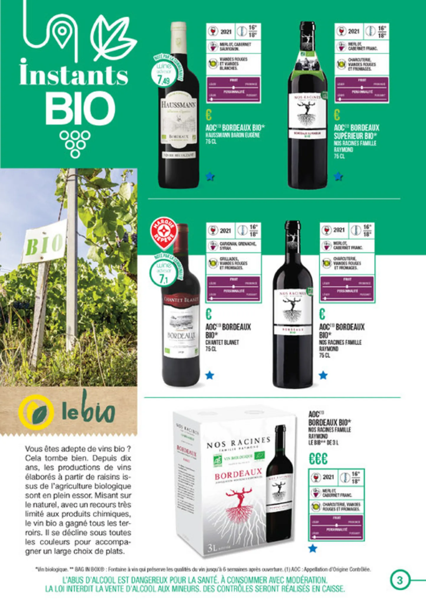 Catalogue Guide des vins, page 00003
