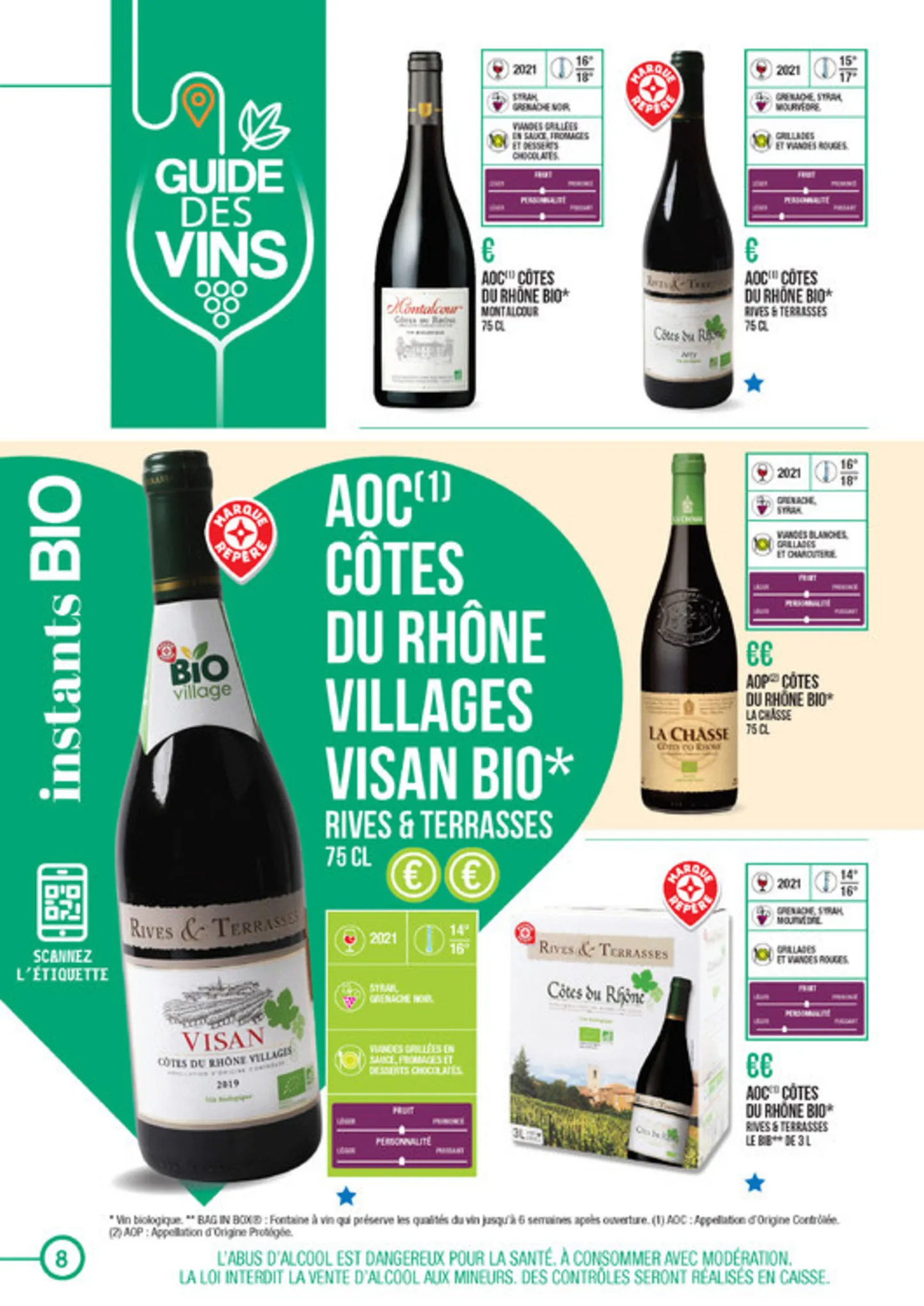 Catalogue Guide des vins, page 00008