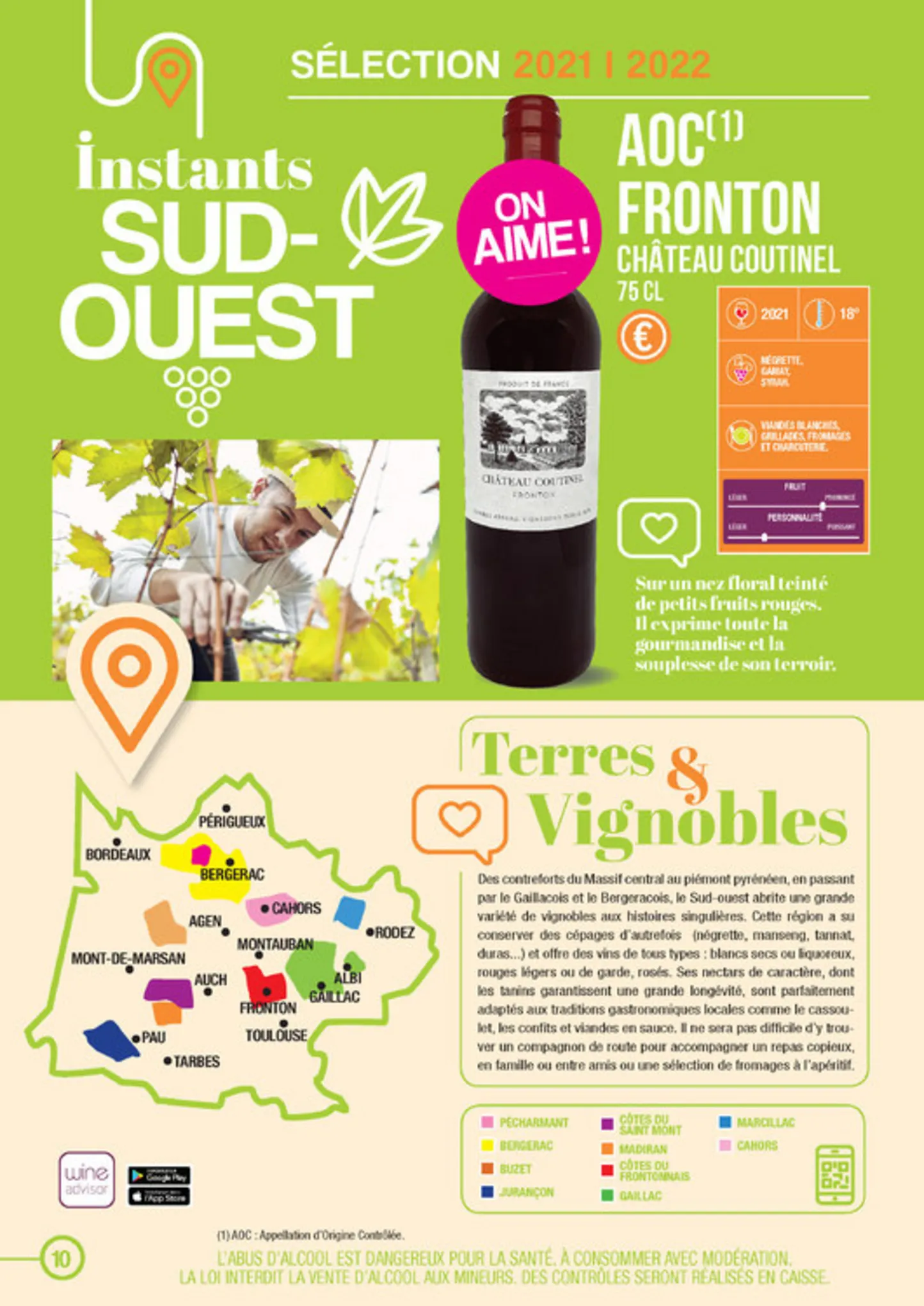 Catalogue Guide des vins, page 00010