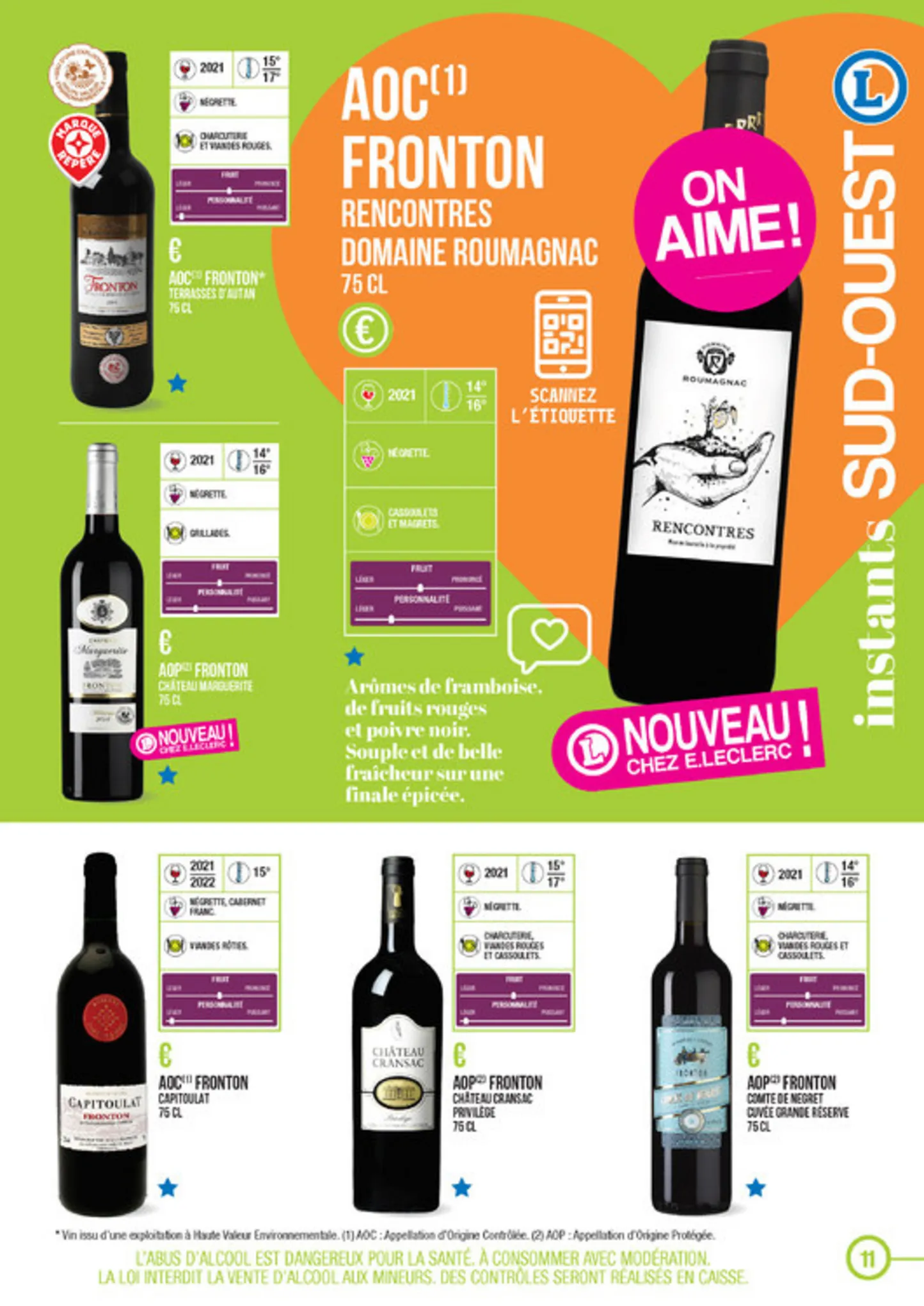 Catalogue Guide des vins, page 00011