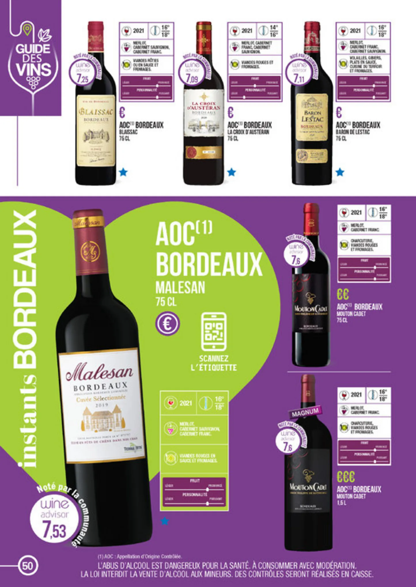 Catalogue Guide des vins, page 00050