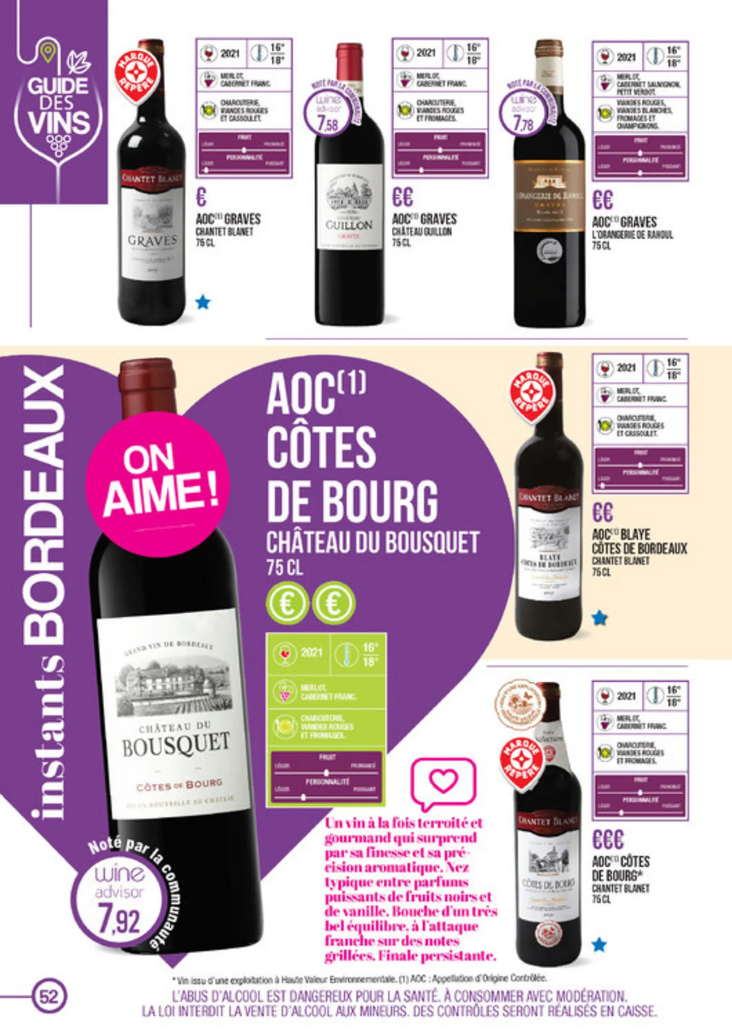 Catalogue Guide des vins, page 00052