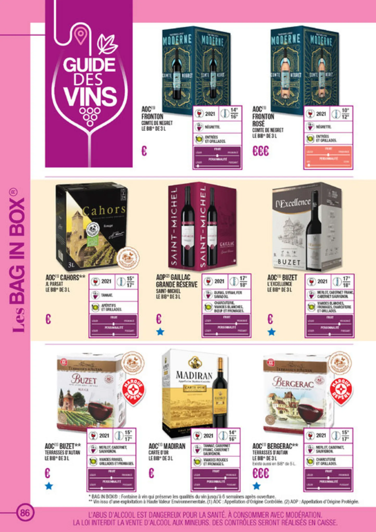 Catalogue Guide des vins, page 00086
