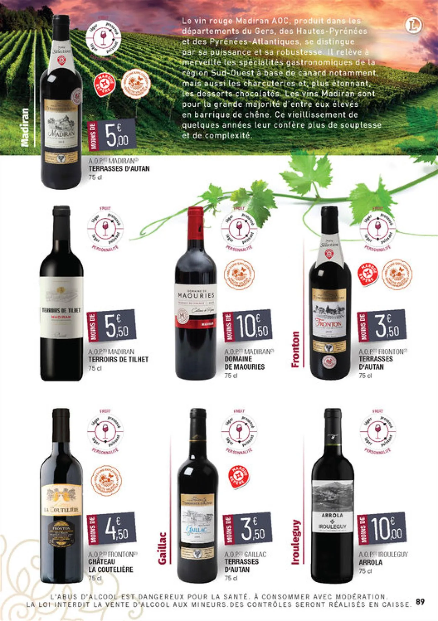 Catalogue Guide des vins 2022-2023, page 00089
