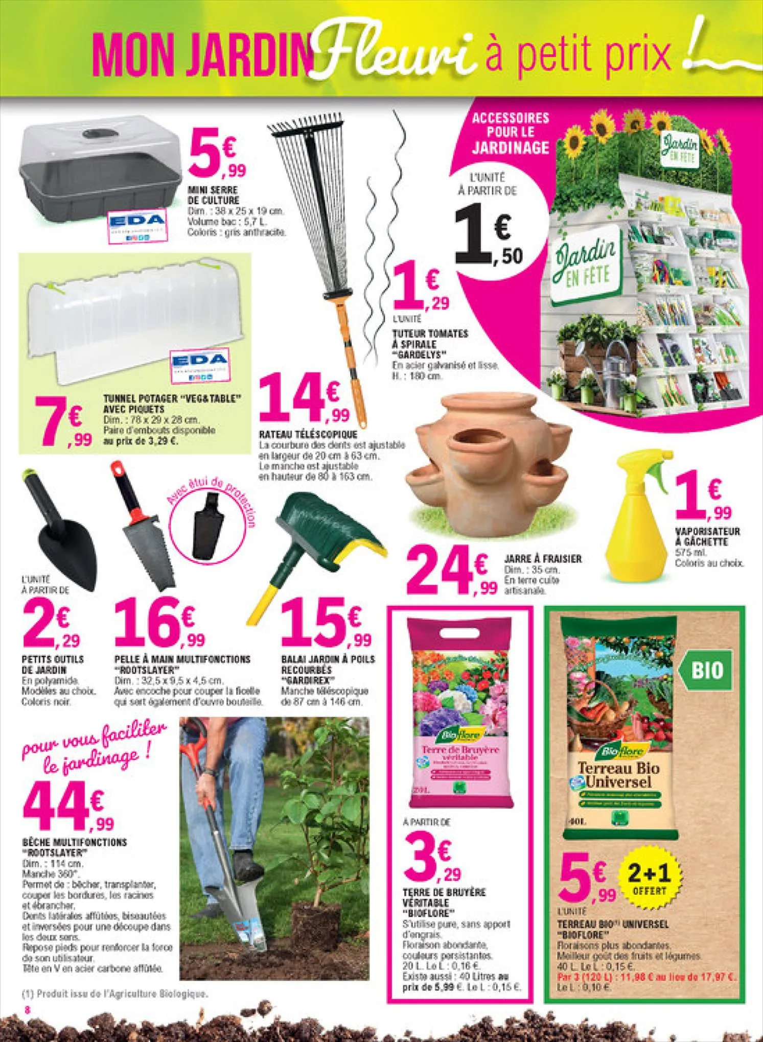 Catalogue Mon jardin fleuri à petit prix!, page 00008
