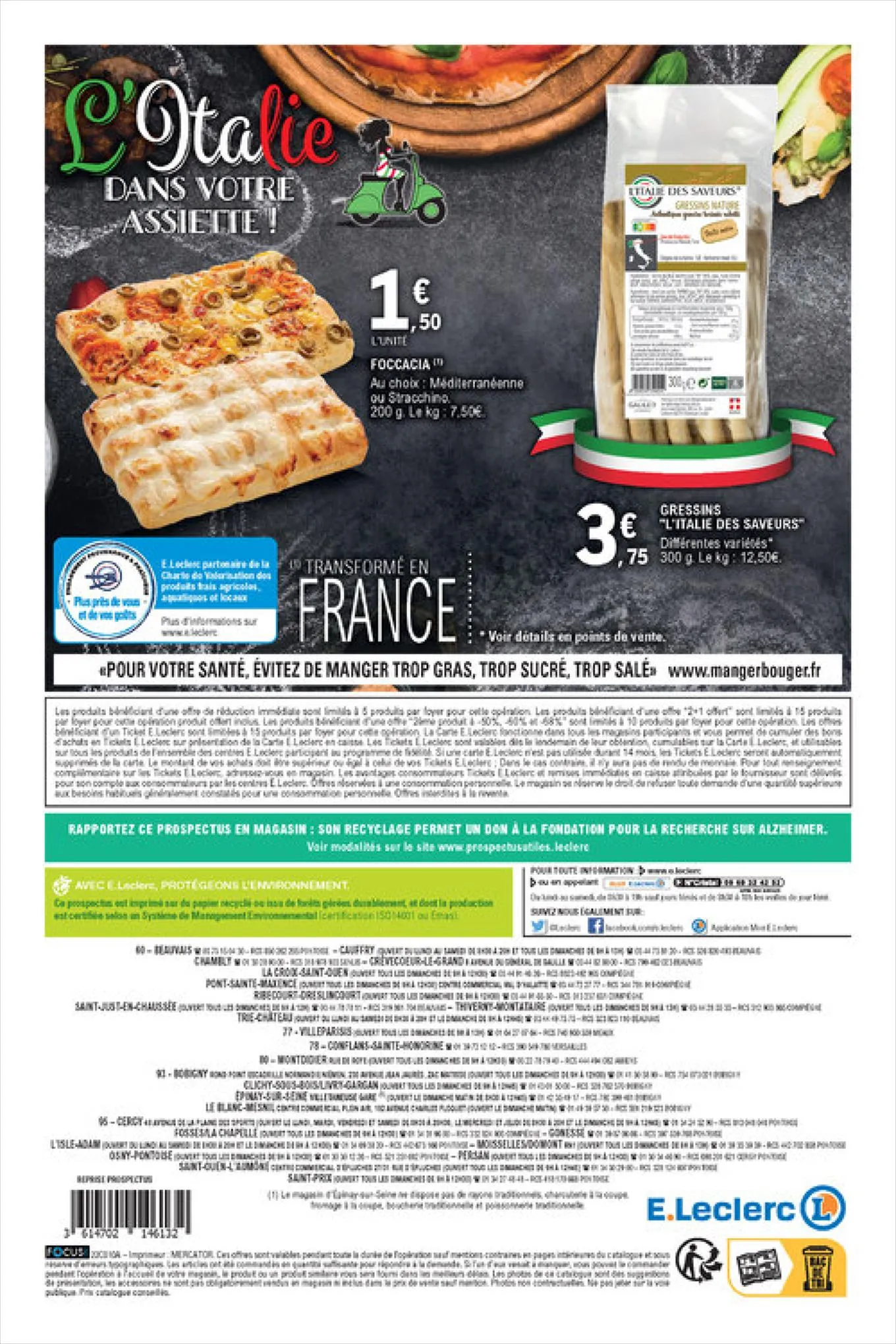 Catalogue L'ITALIE DANS VOTRE ASSIETTE!, page 00008