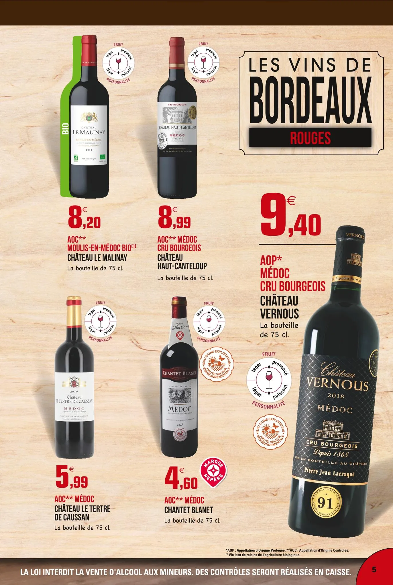 Catalogue Le guide des vins, page 00005