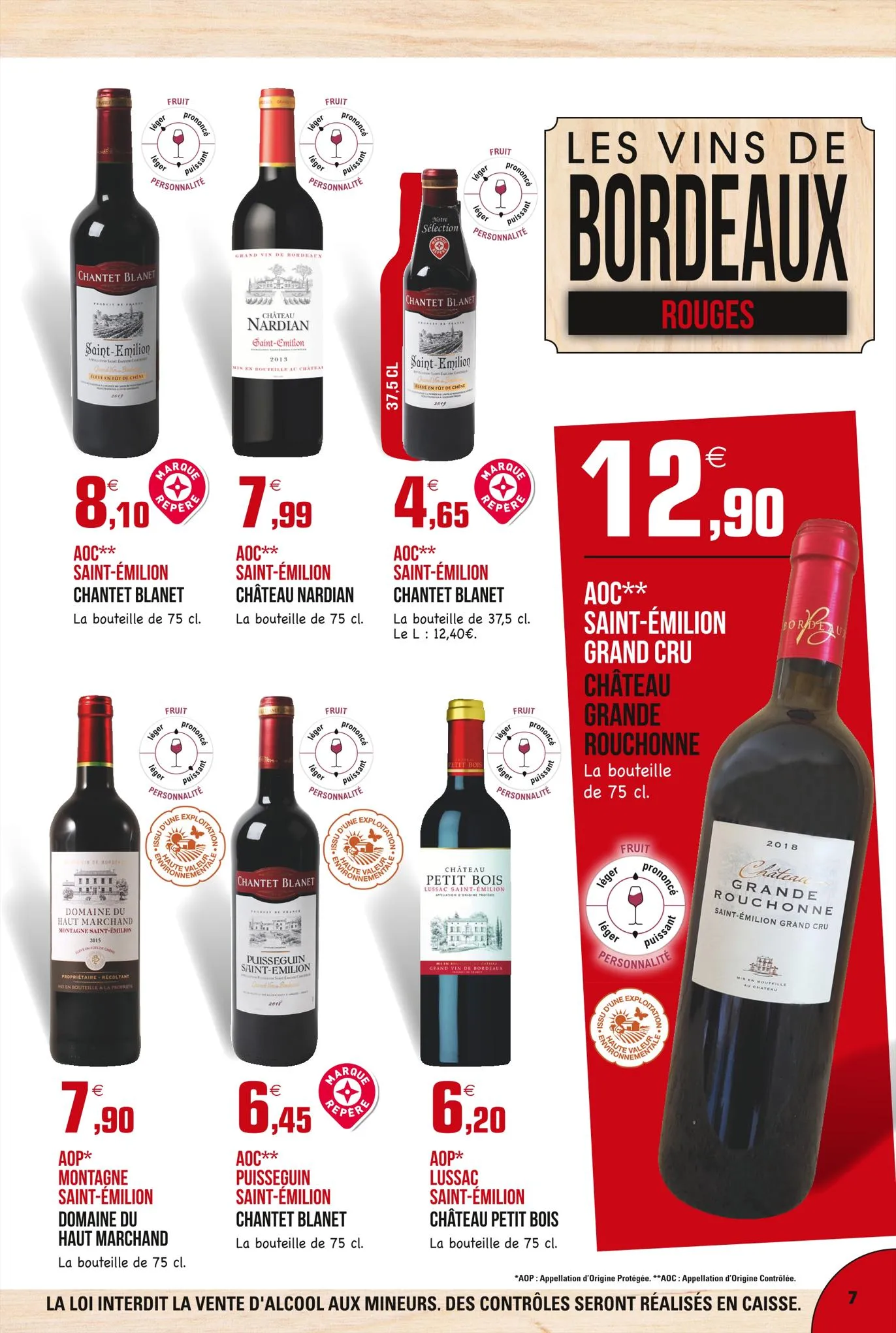 Catalogue Le guide des vins, page 00007