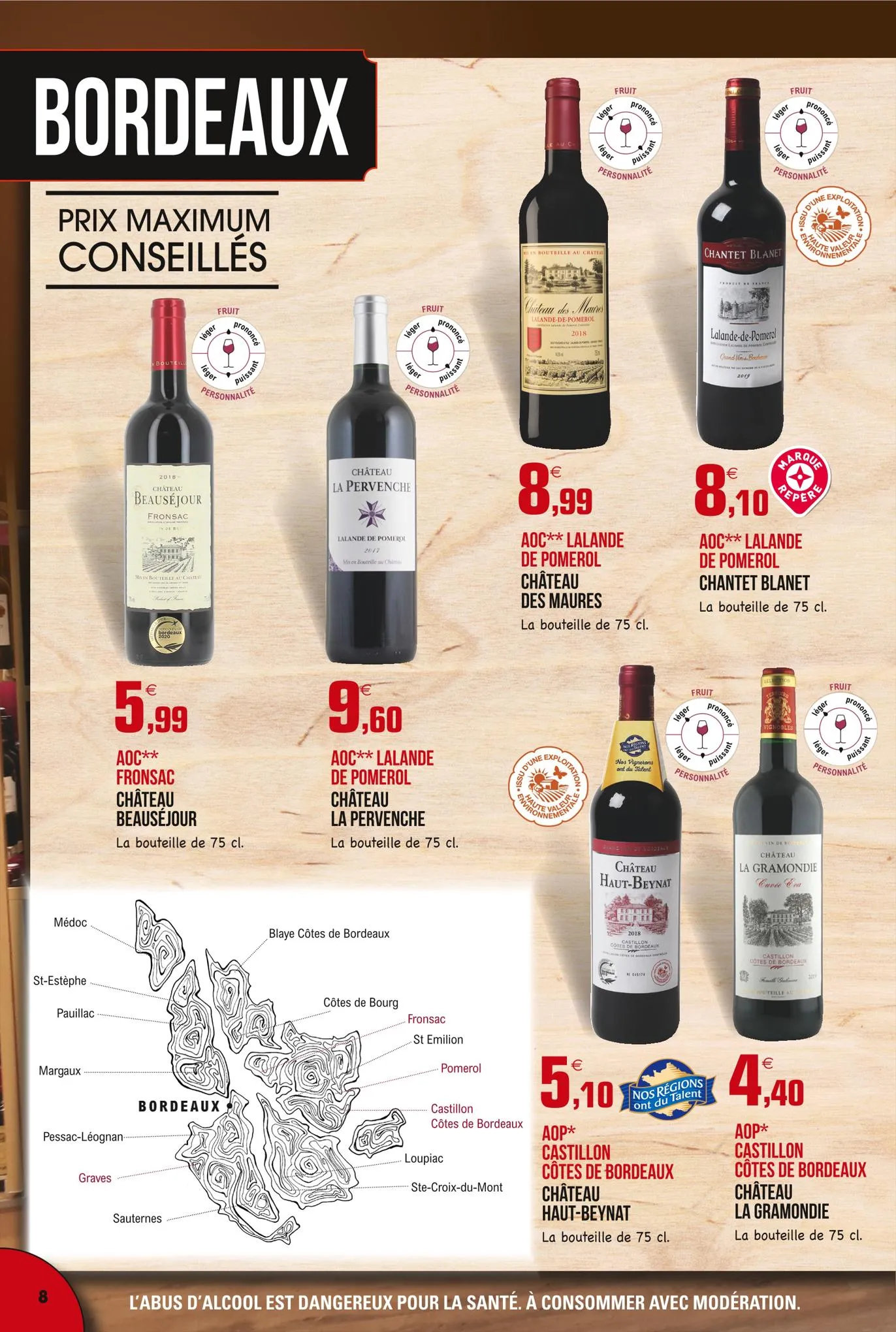 Catalogue Le guide des vins, page 00008