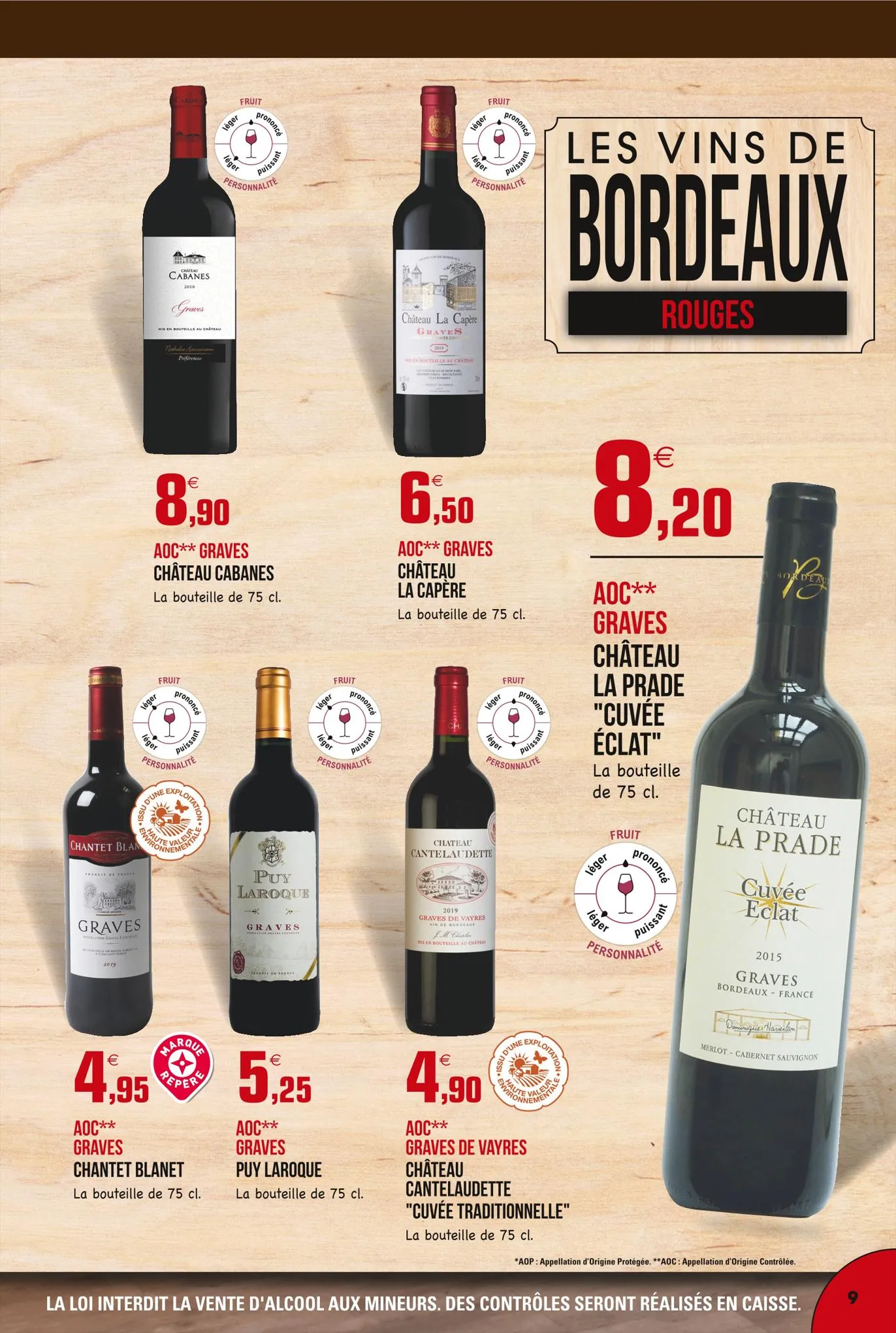 Catalogue Le guide des vins, page 00009