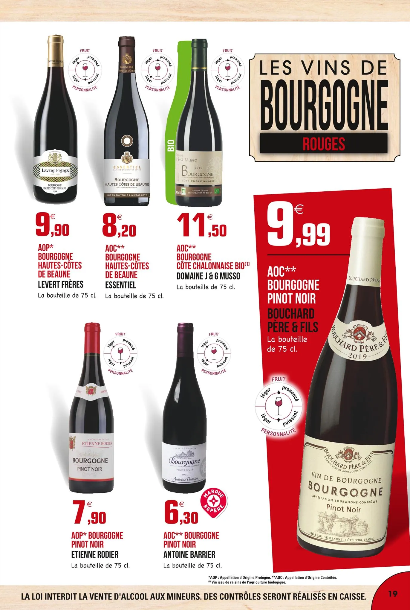Catalogue Le guide des vins, page 00019