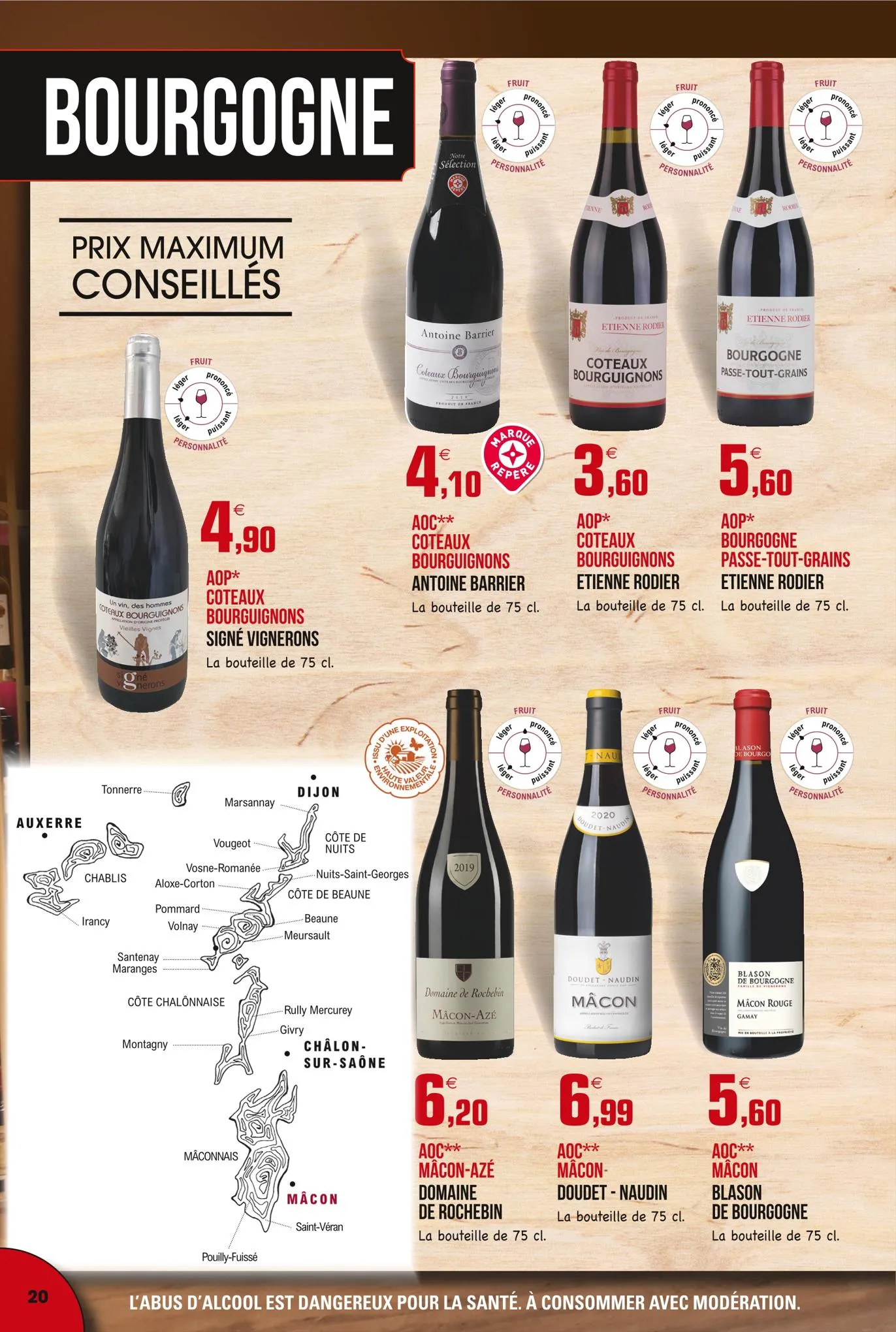Catalogue Le guide des vins, page 00020