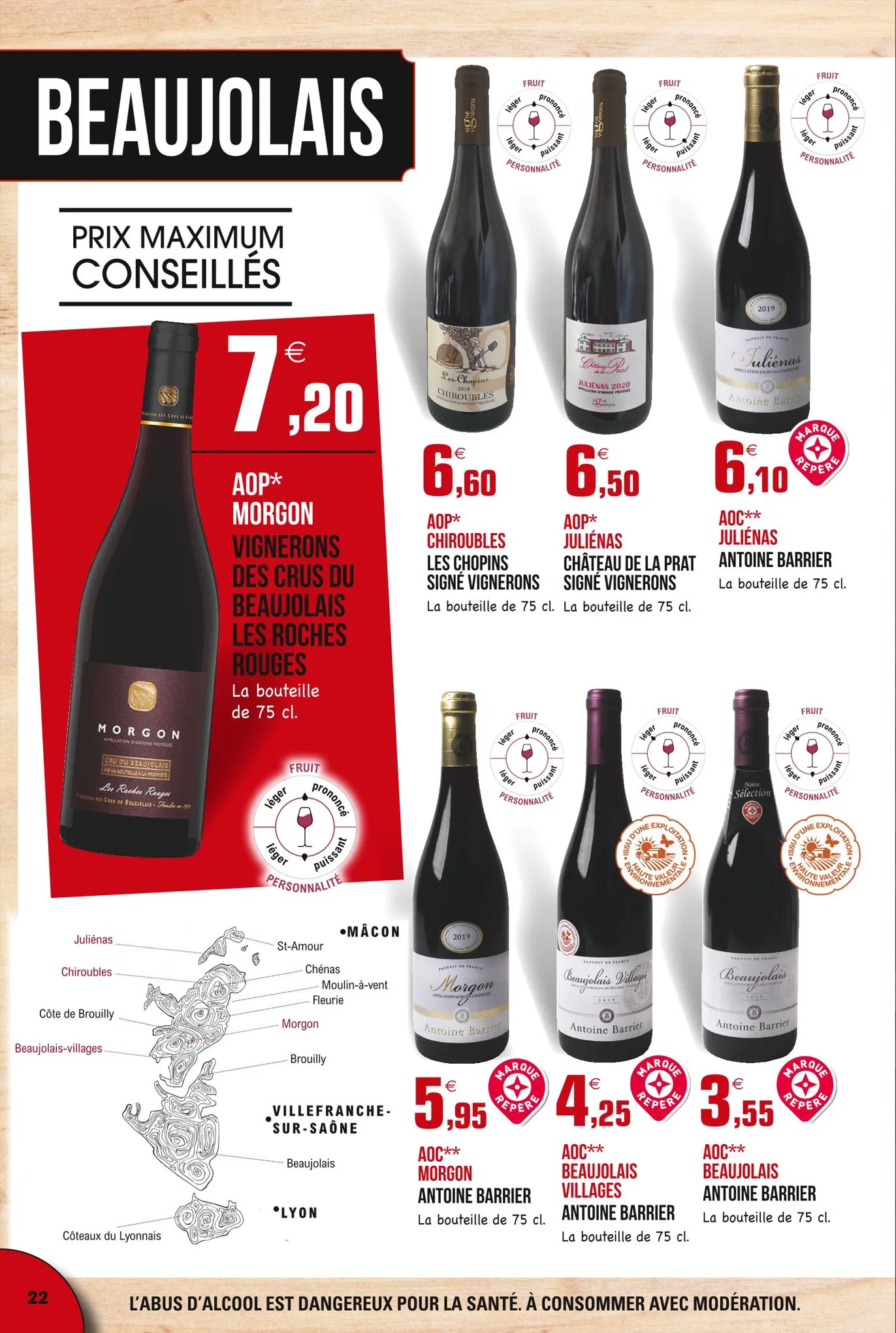 Catalogue Le guide des vins, page 00022