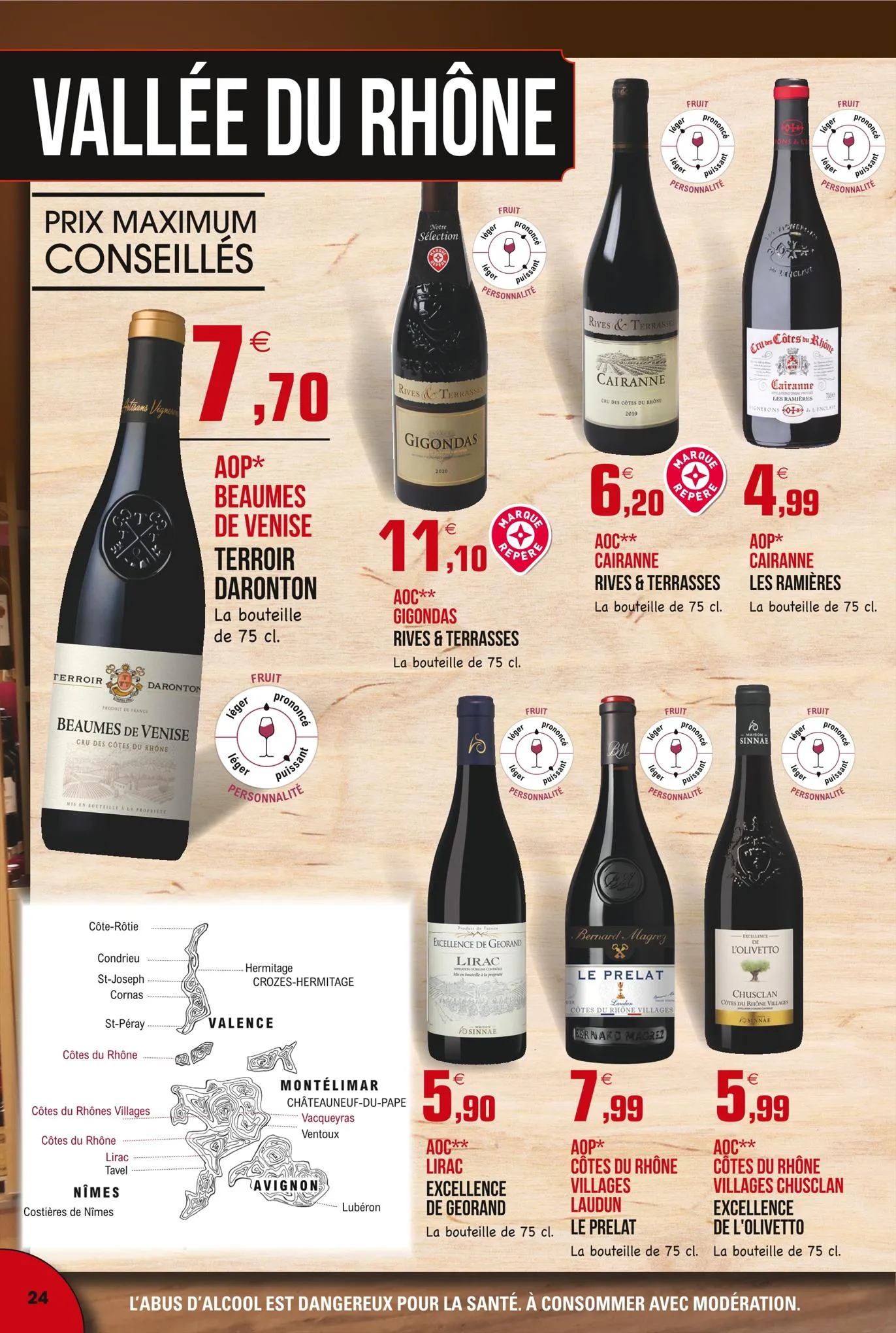 Catalogue Le guide des vins, page 00024