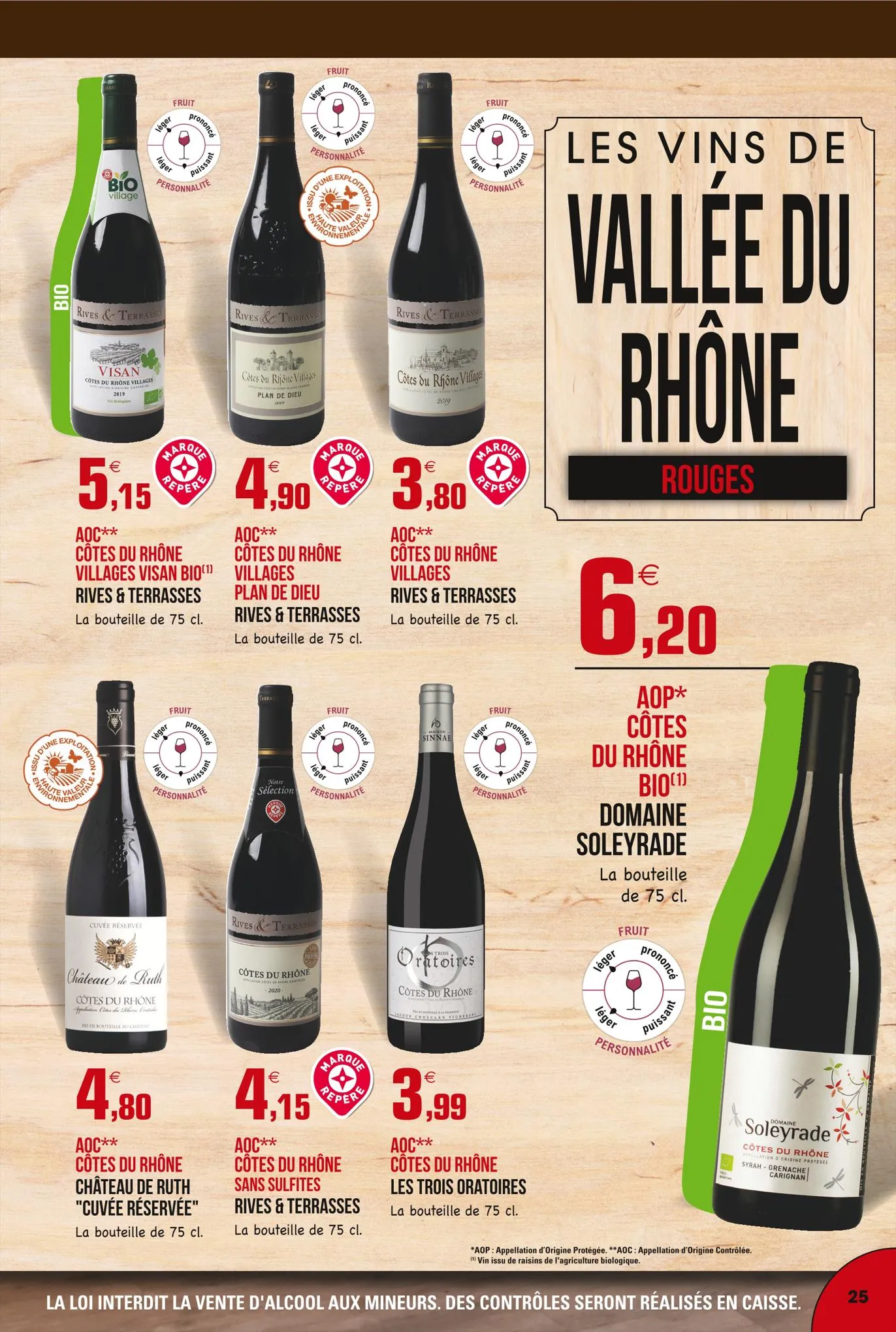 Catalogue Le guide des vins, page 00025
