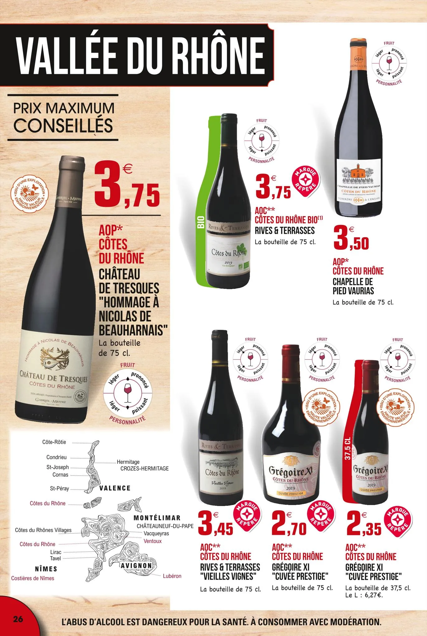 Catalogue Le guide des vins, page 00026