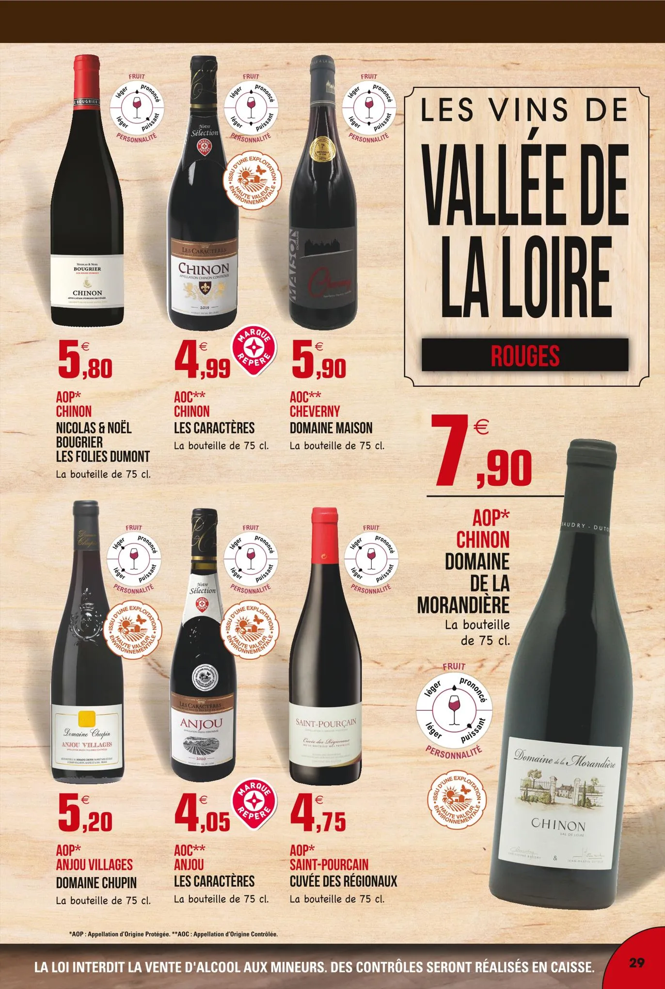 Catalogue Le guide des vins, page 00029