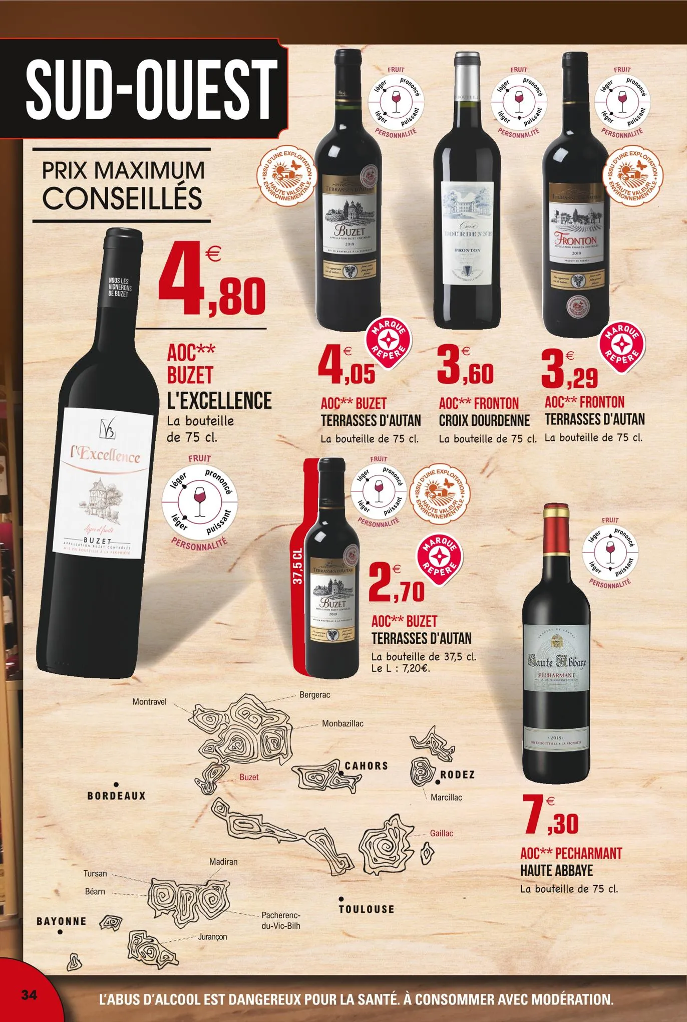 Catalogue Le guide des vins, page 00034