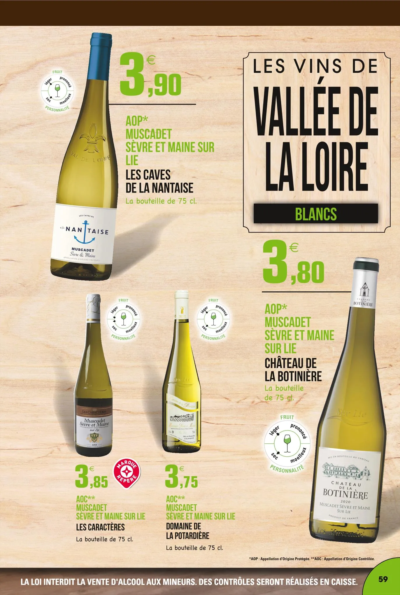 Catalogue Le guide des vins, page 00059