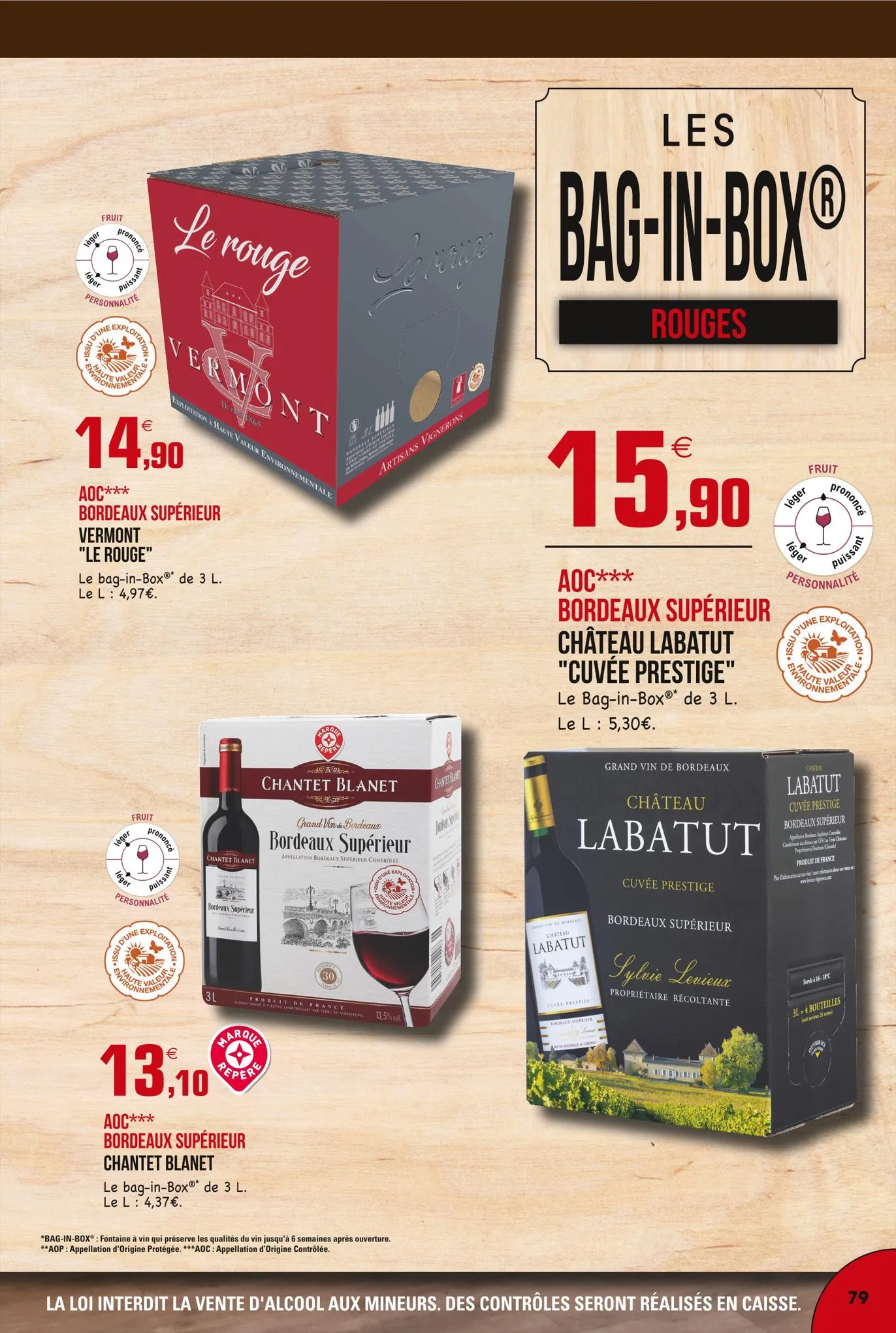 Catalogue Le guide des vins, page 00079
