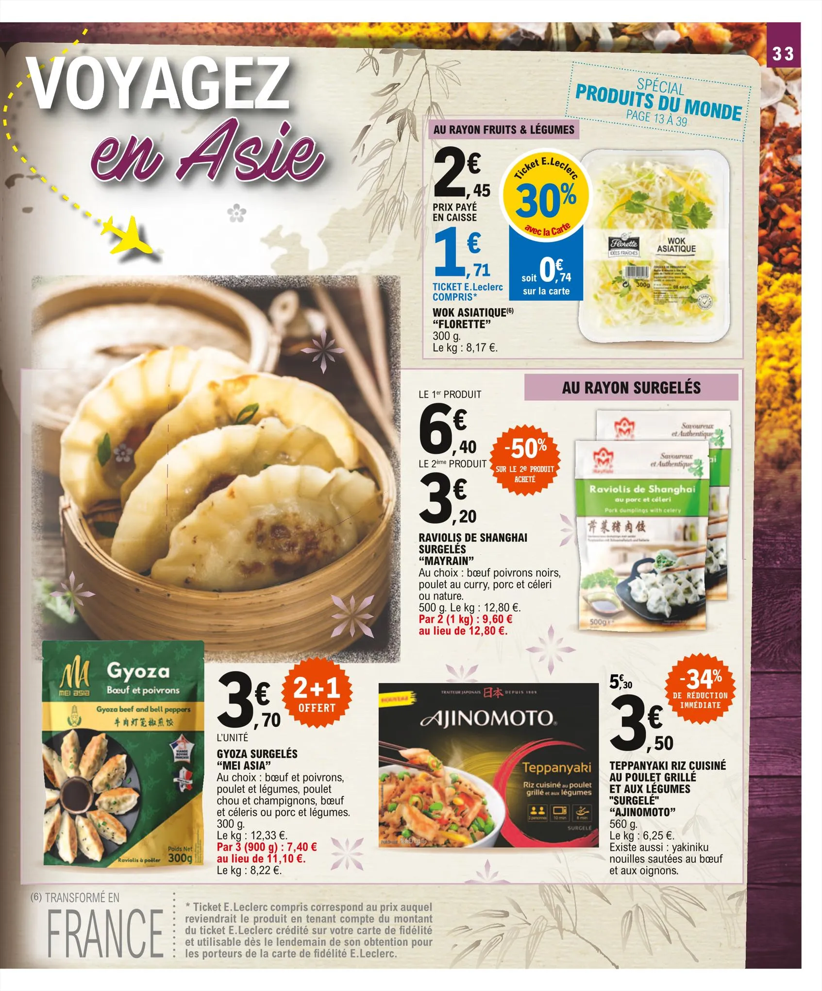 Catalogue Voyagez aux pays des saveurs!, page 00033